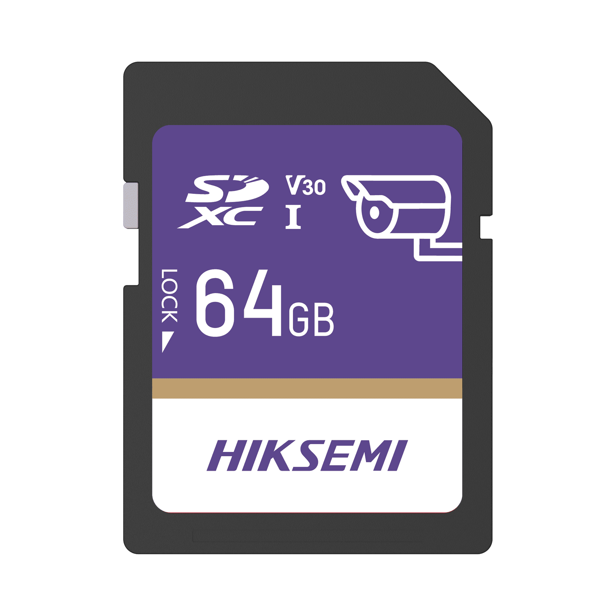 Memoria SD Clase 10 de 64 GB / Especializada Para Videovigilancia HS-SD-P10/64G/GUARDPRO