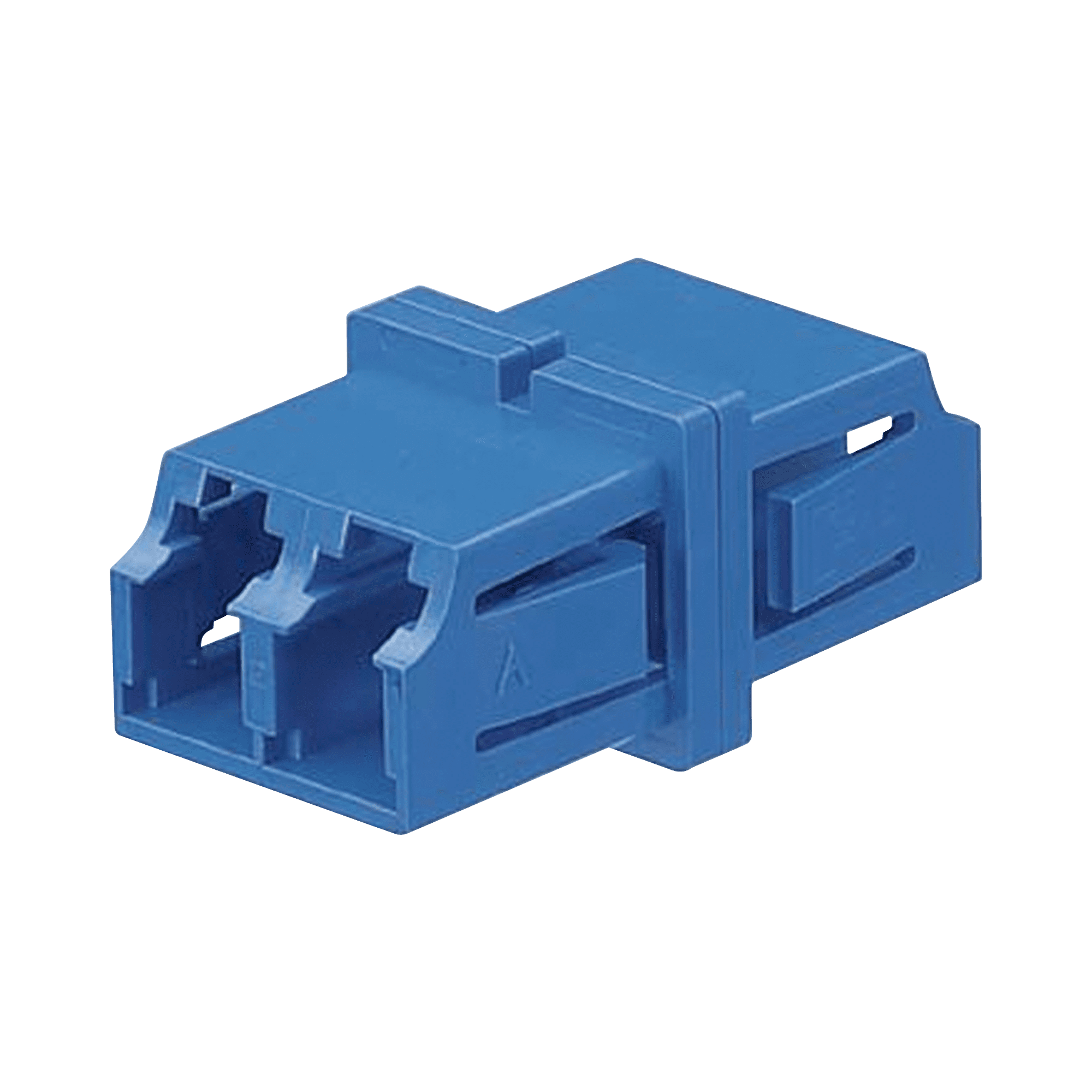 Módulo Acoplador LC Duplex, Para Fibra Monomodo, Color Azul FADSLCZBU-L