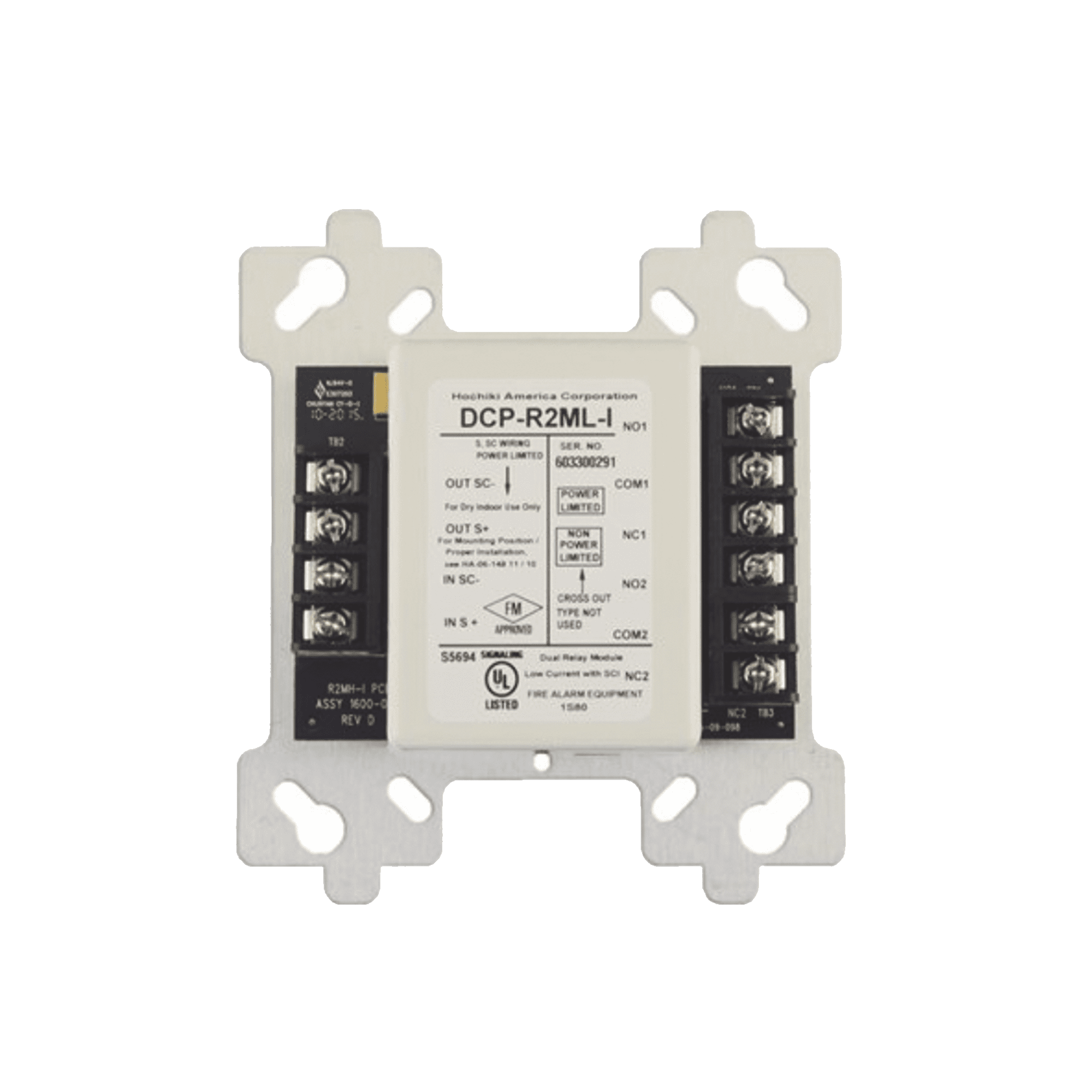Módulo De Relevador Doble, 2A, Con Aislador Integrado (0400-02070) R2ML-I