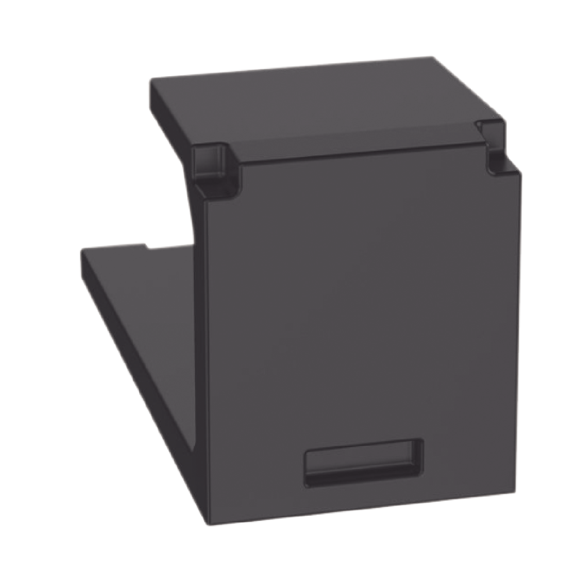 Módulo de tapa ciega (Inserto Ciego), Mini-Com, Color Negro, 1 Pieza CMBBL-X