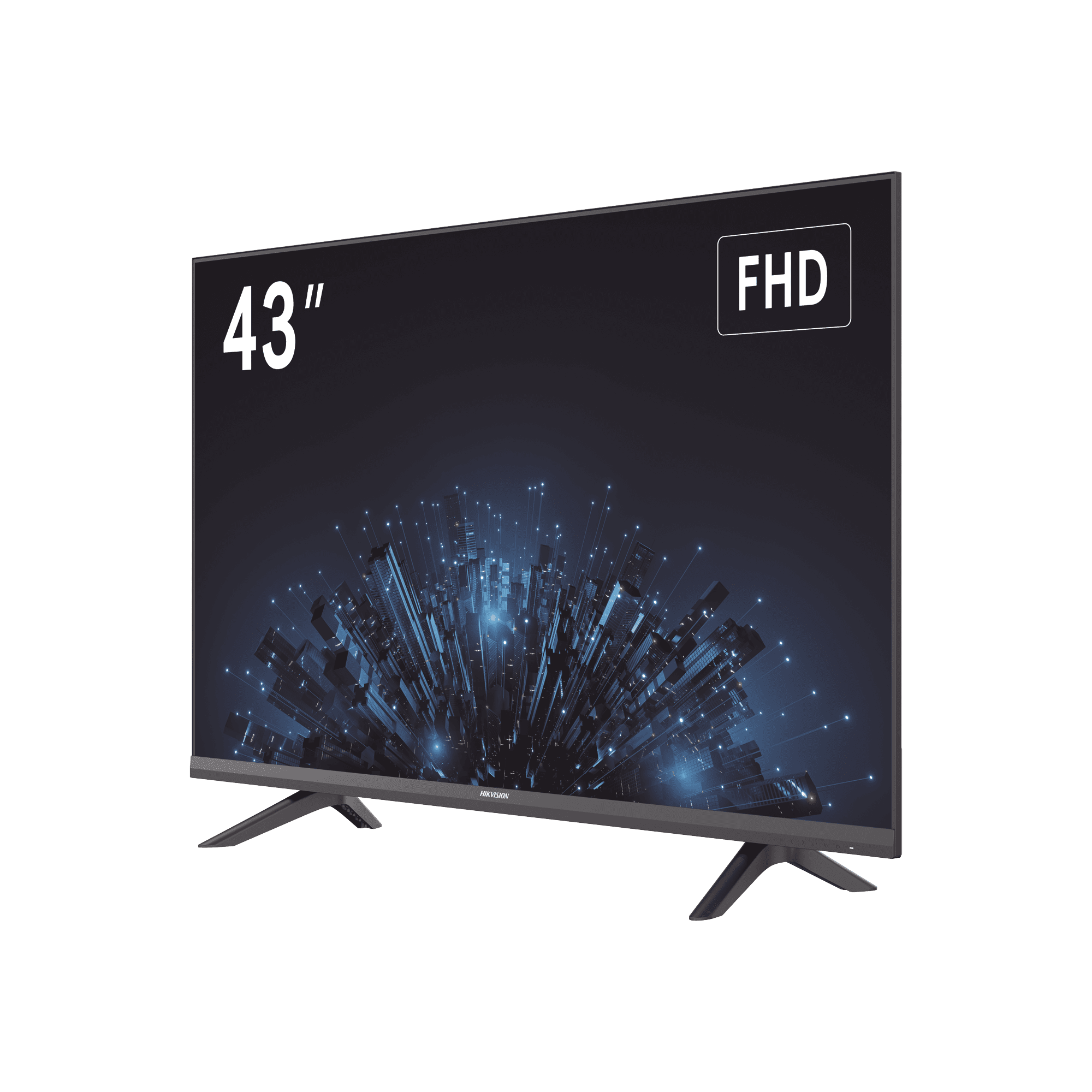 Monitor LED Full HD 43" / Ideal para Oficina y Hogar / Uso 24-7 / Entrada HDMI/VGA/USB / Compatible con Montaje VESA (200 X 200) / Bocinas Integradas DS-D5043F3-1V0S