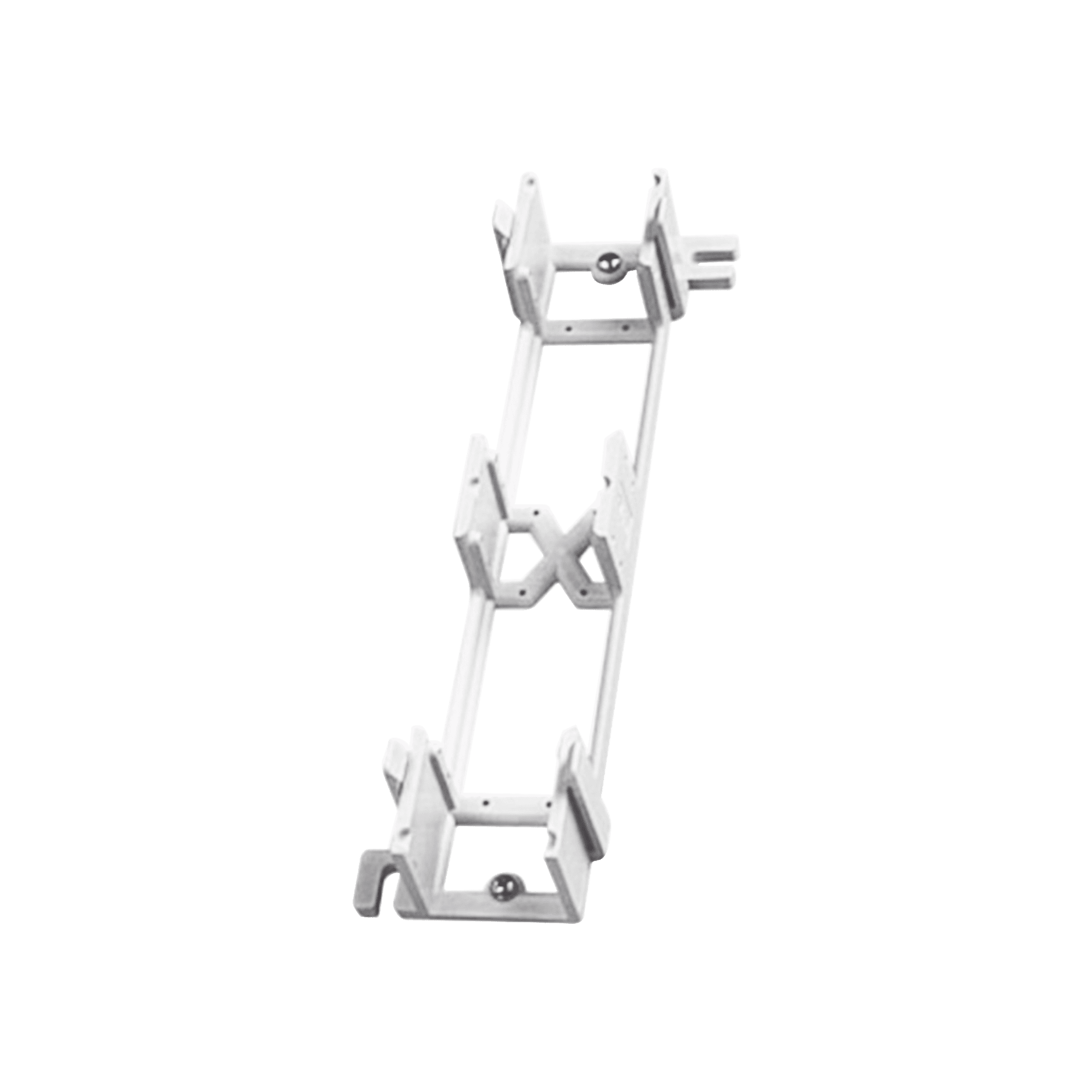 Montaje de Pared para Panel de Parcheo de 12 puertos, Color Blanco WB89D