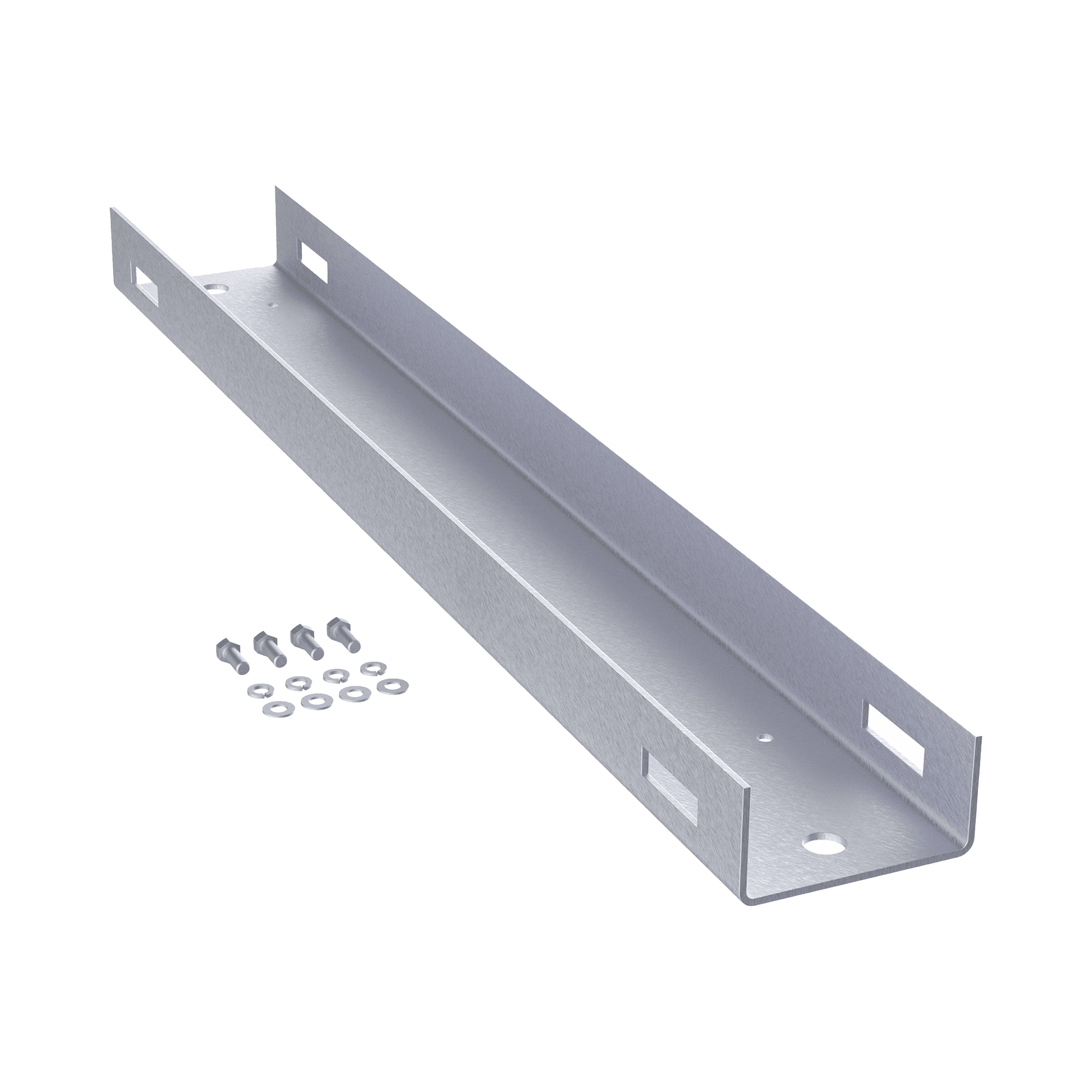 Montaje de Poste Para Gabinetes OSP ComLine de 900 mm de alto (18 UR), De Aluminio, Color Negro EPMC9