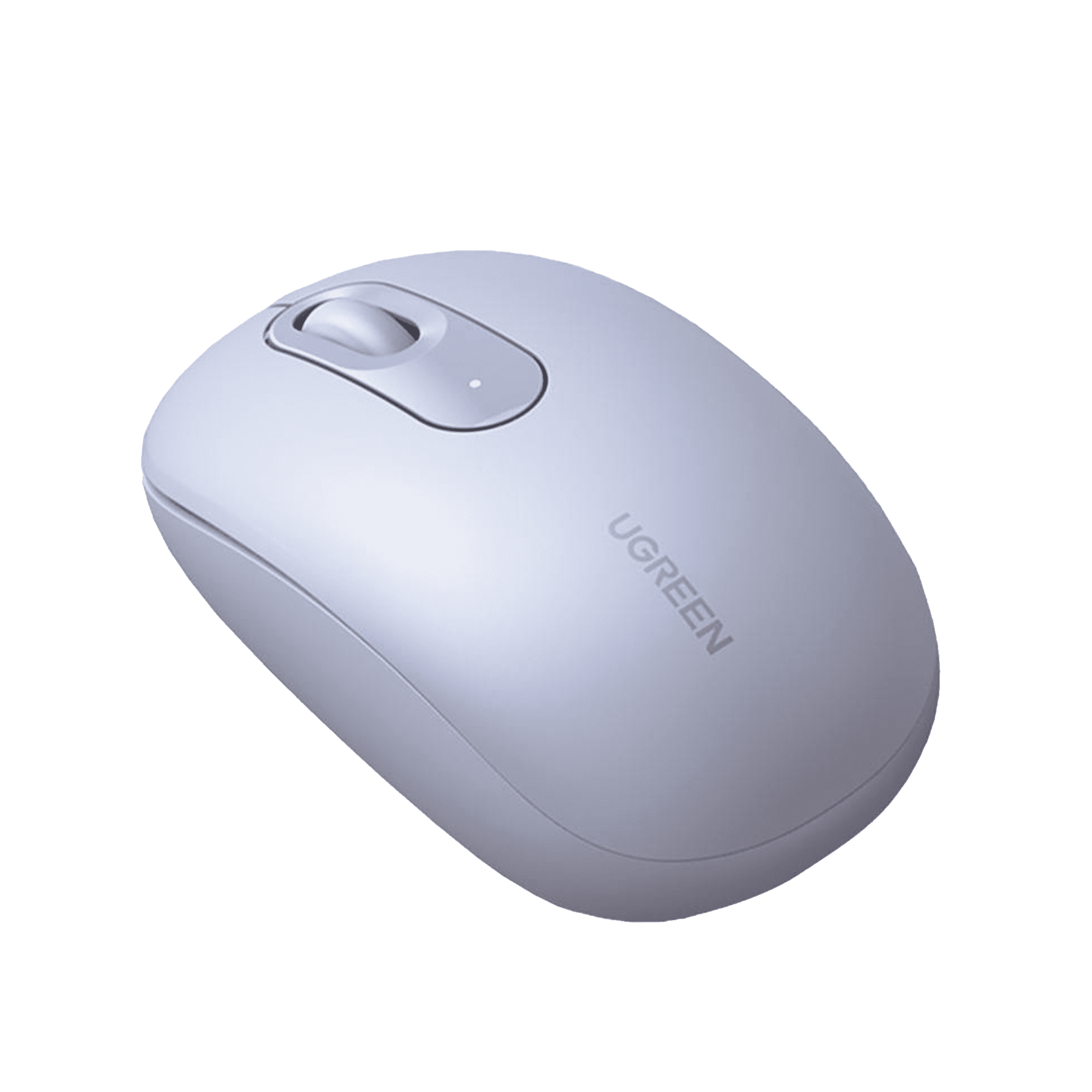 Mouse Inalámbrico 2.4G 800/1200/1600/2400 DPI | Función de 3 botones | Alcance 10m | Silencioso |  Ergonómico | Anti-caída y Anti-interferencias | Batería Alcalina AA incluida  | Color Dusty Blue. 90671