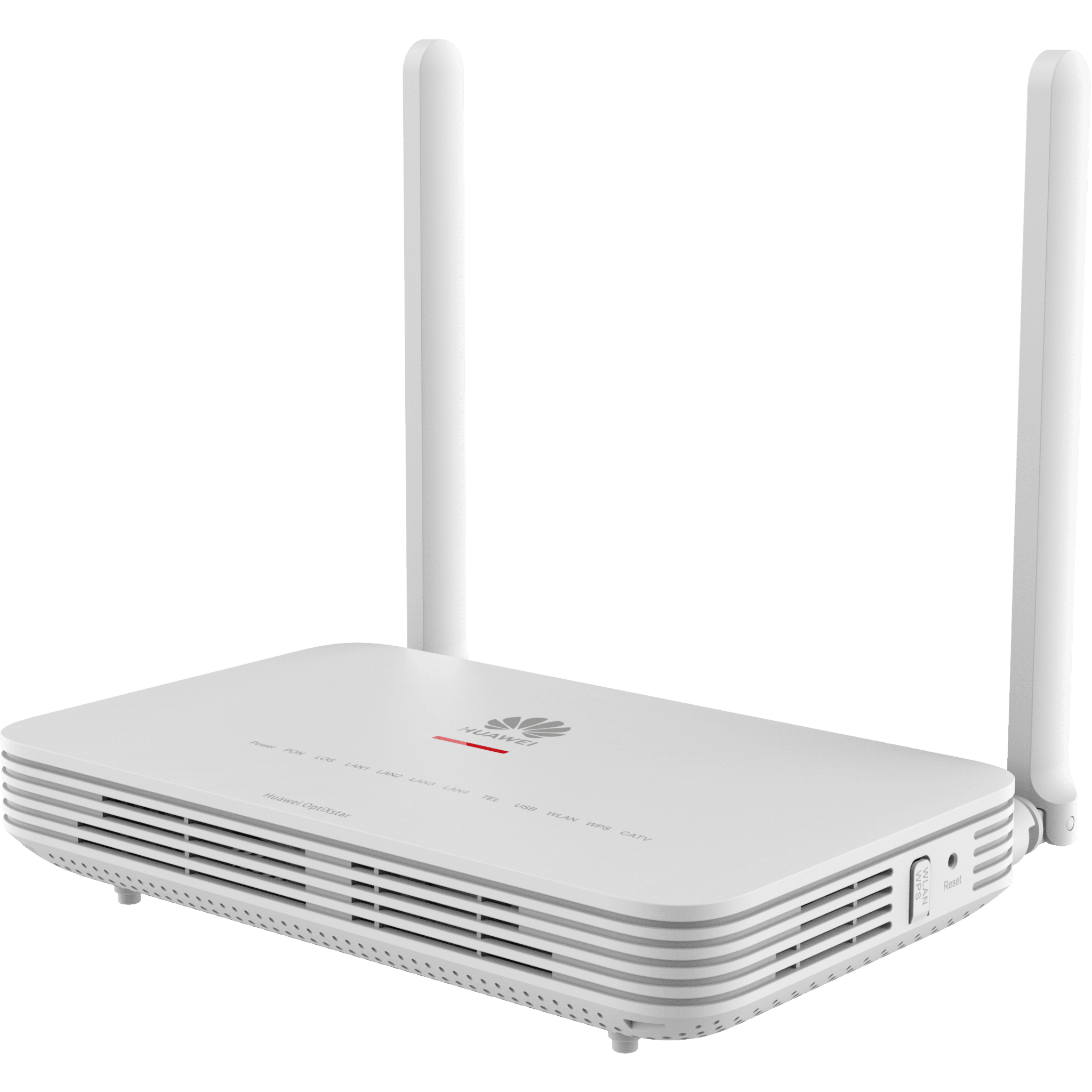 ONT GPON OptiXstar WiFi6 con 4 puertos GE + 1 POTS + 1 CATV, conector SC/APC EG8147X6-10