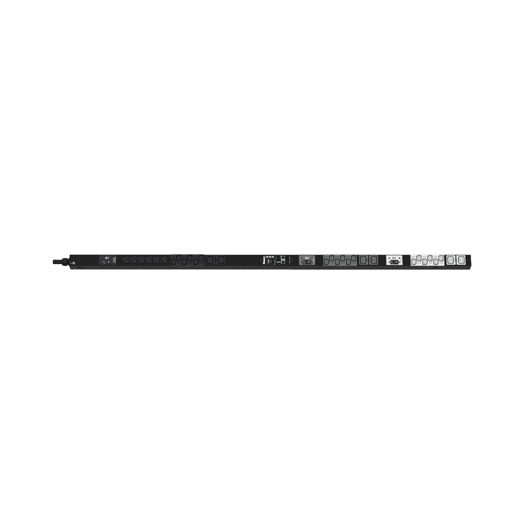 PDU G6 Monitoreable (MI) para Distribución de Energía, Enchufe de Entrada NEMA L21-30P, Con 18 Salidas C13 y 6 C19, de Instalación Vertical, 208 Vca, 30 Amp P30D02G
