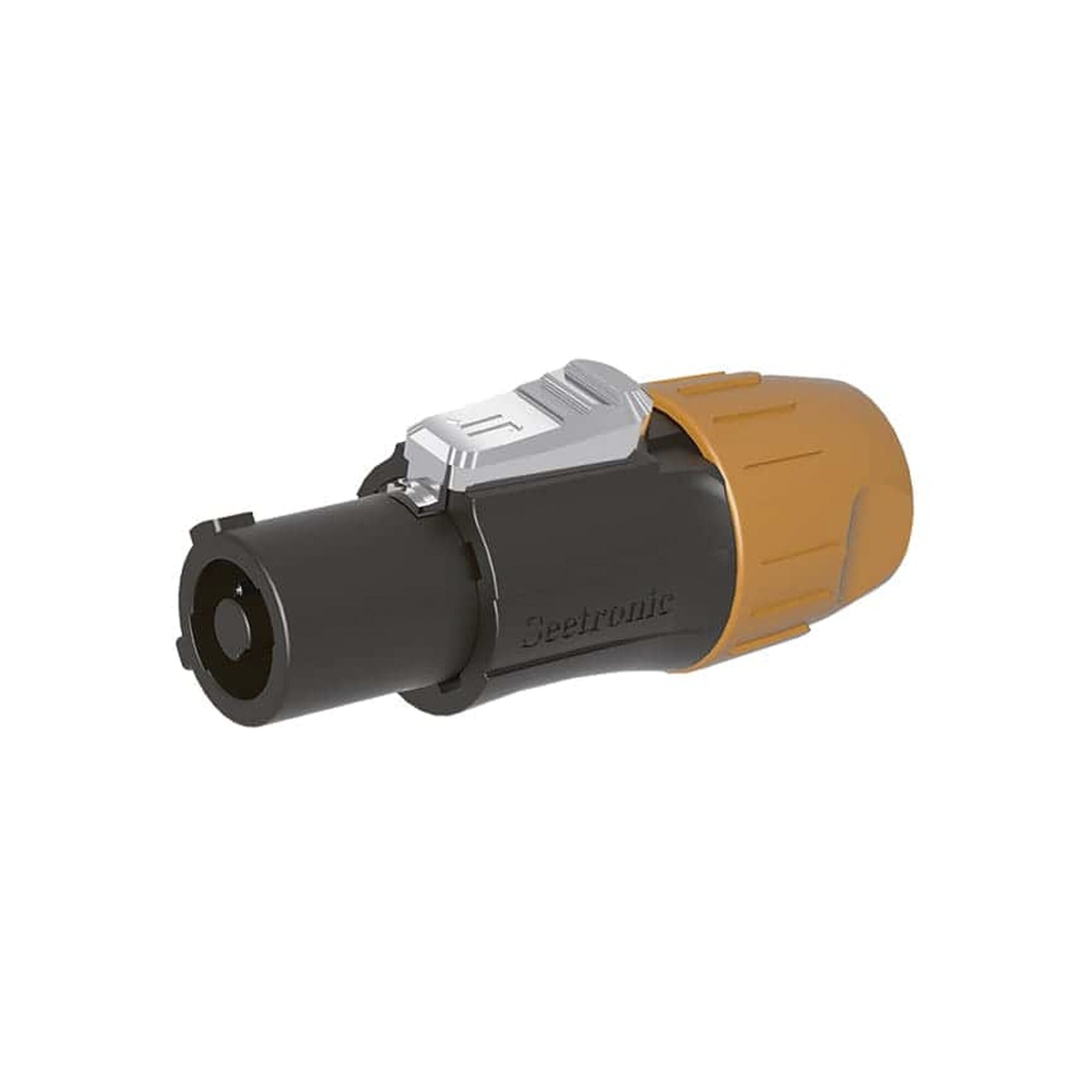 POWERCOM, línea, neutro y conexión a tierra de seguridad preadaptada IP65 Color Negro SAC3FCB-N-W