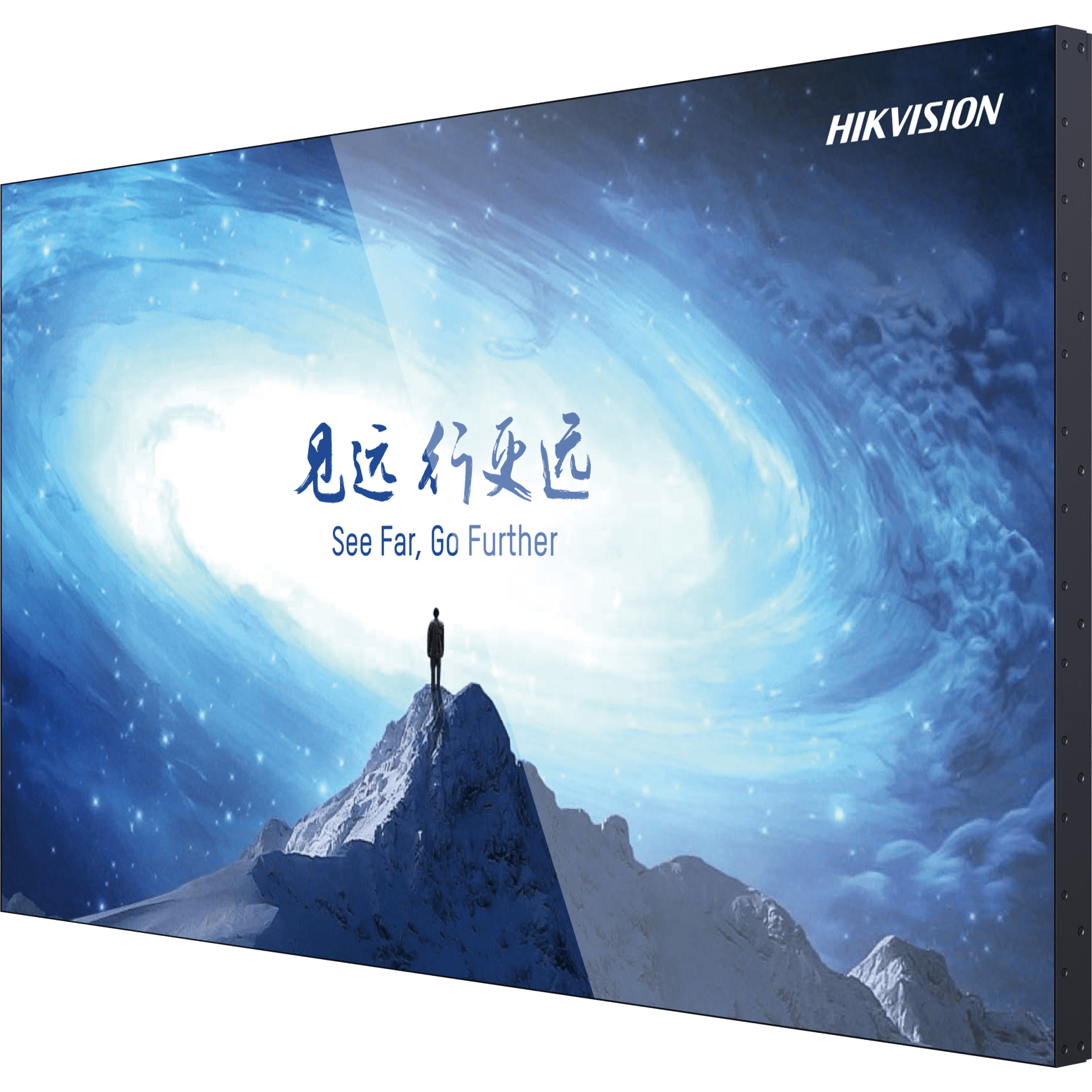 Pantalla LCD 46" para TV WALL / Entrada HDMI - VGA - DVI - DP / Monitor Robusto / Bisel Delgado (2.5 mm) / Soportan Daisy Chain (Conexión en Cadena sin Software) DS-D2046TL-2B