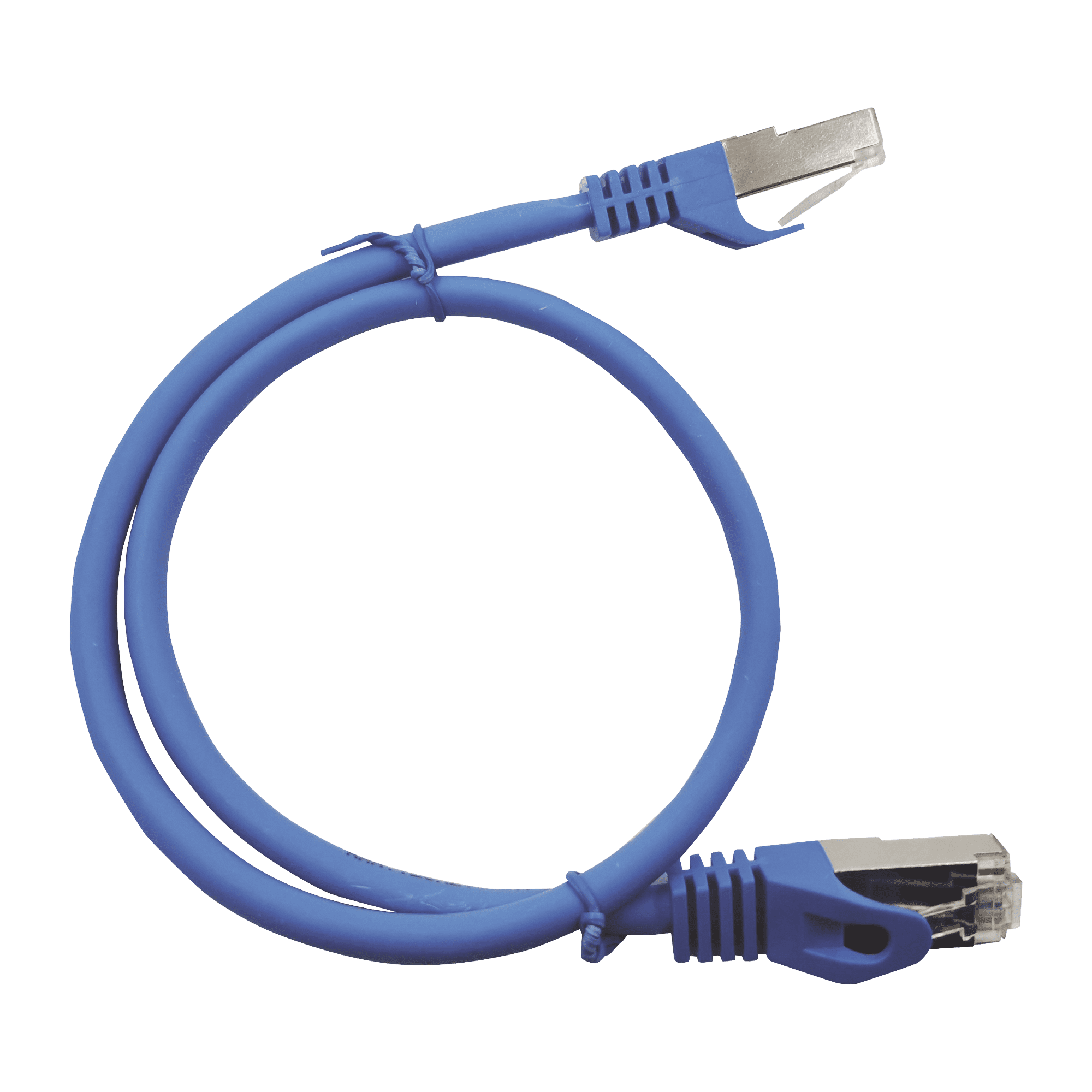 Patch Cord Cat6A 10G blindado 7.0M ( 22.96 ft )  AZUL LPSTP6A700BU