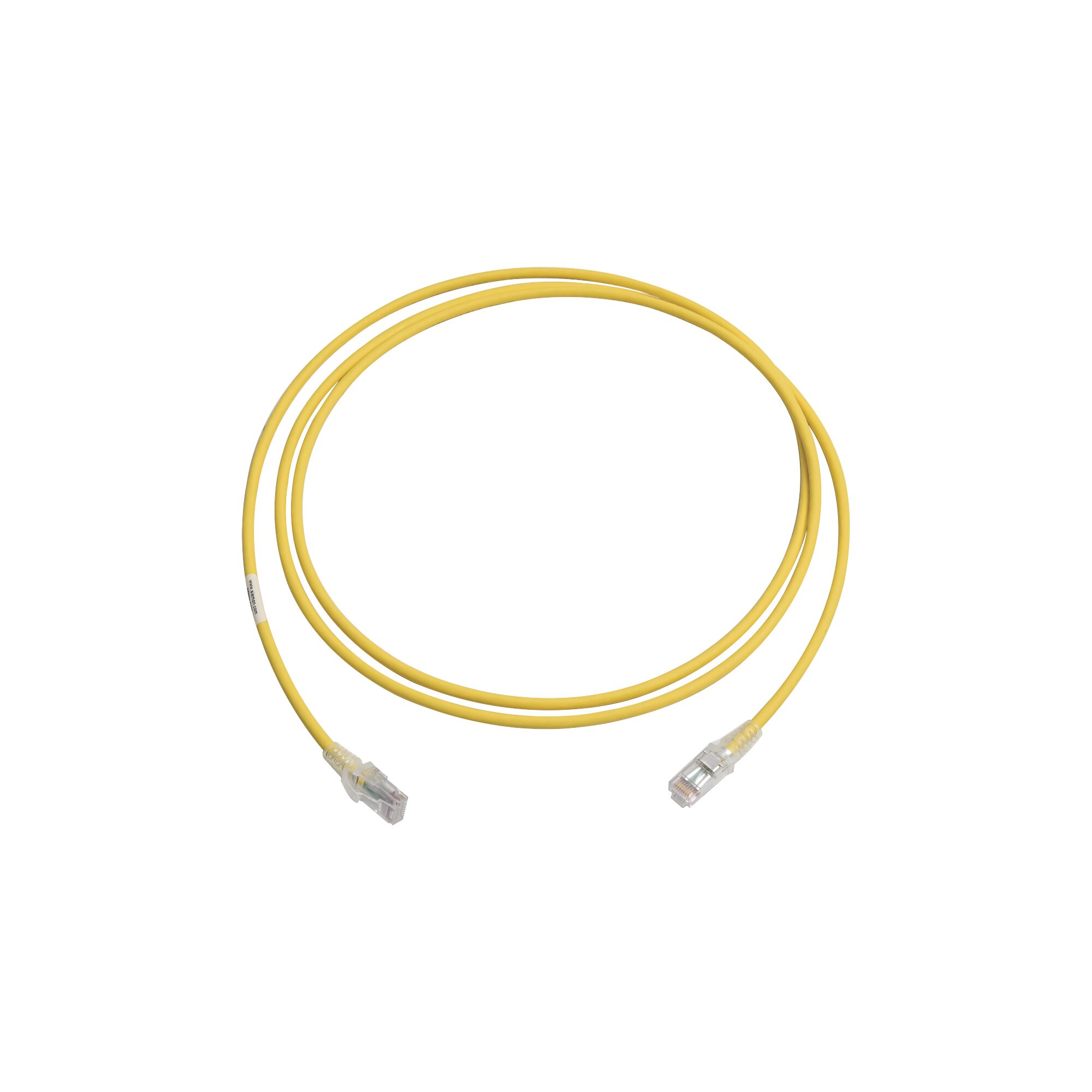 Patch Cord MC6 Modular Cat6 UTP, CM/LS0H, 7ft, Color Amarillo MC6-07-05