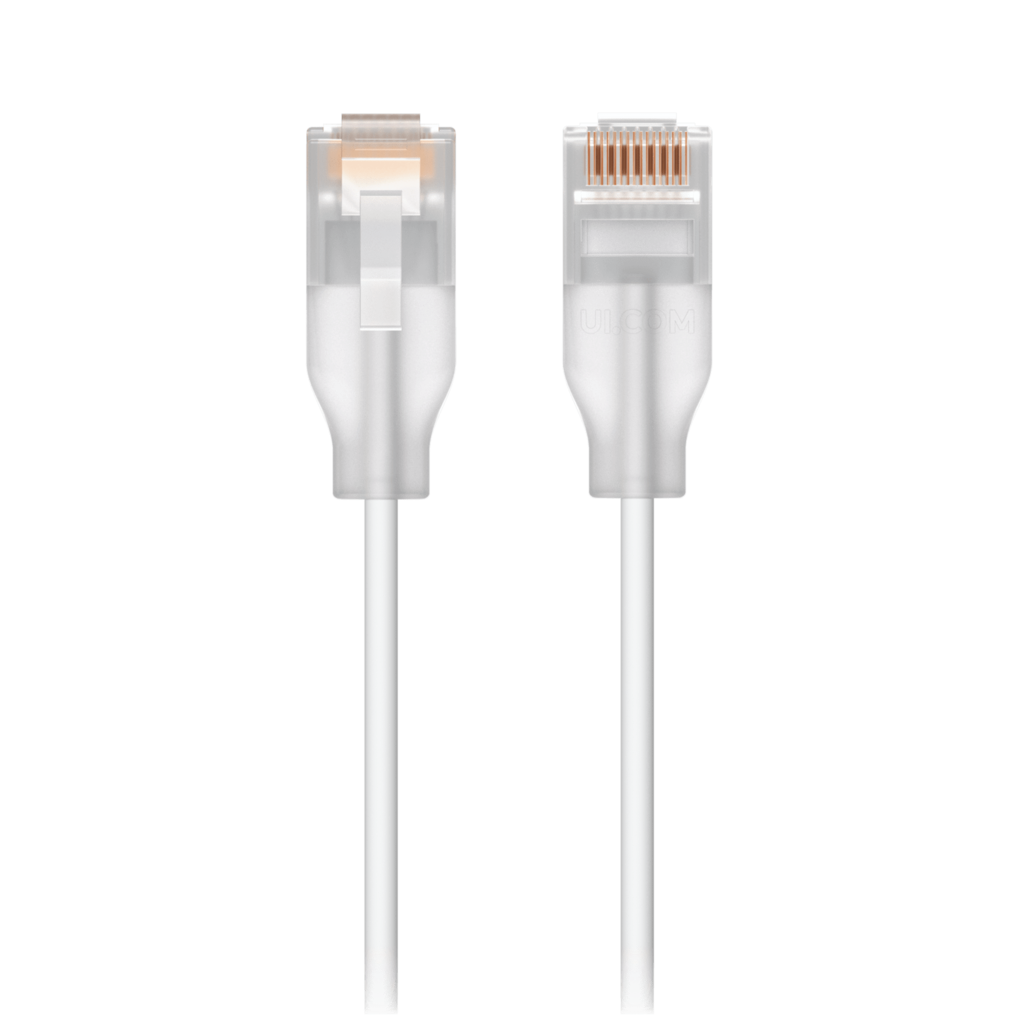 Patchcord UniFi Etherlighting™ de 2m metros, hasta 2.5G / Soporta hasta  POE+++ / Conector RJ45 transparente para mejores efectos de luz con Switches USW PRO MAX UACC-CABLE-PATCH-EL-2M-W