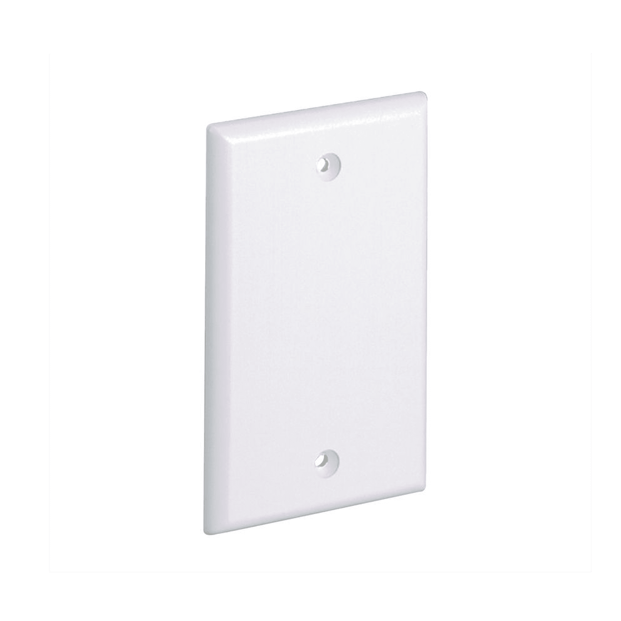 Placa de Pared Ciega Universal, Material ABS, Color Blanco Mate CPNIW