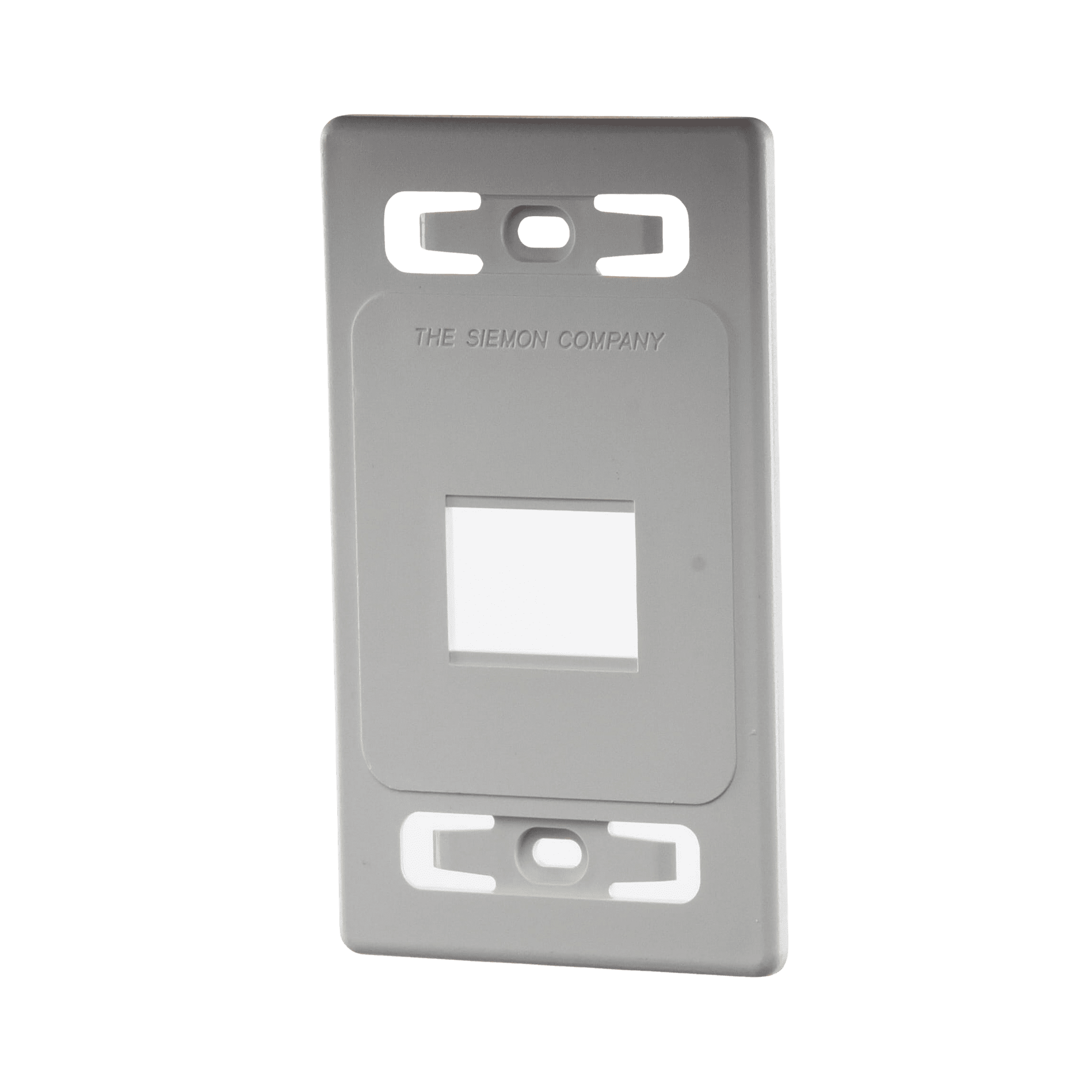 Placa de pared modular MAX, de 2 salidas, color blanco MX-FP-S-02-02