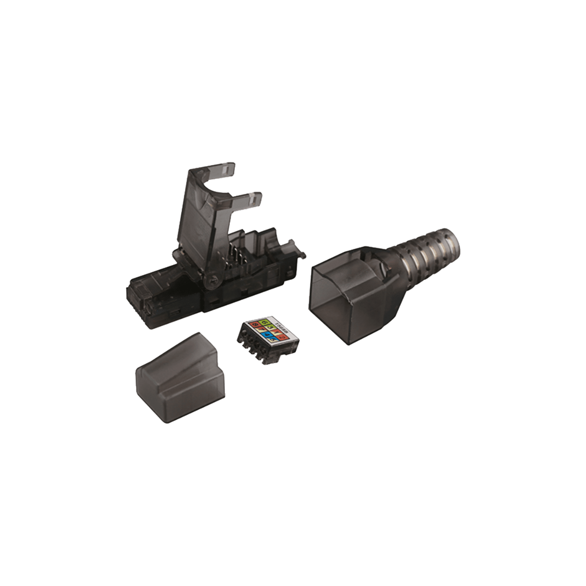 Plug RJ45 para Cable UTP Categoría 6A -Sin herramienta, para terminación en campo LP-KJ-6A-17U