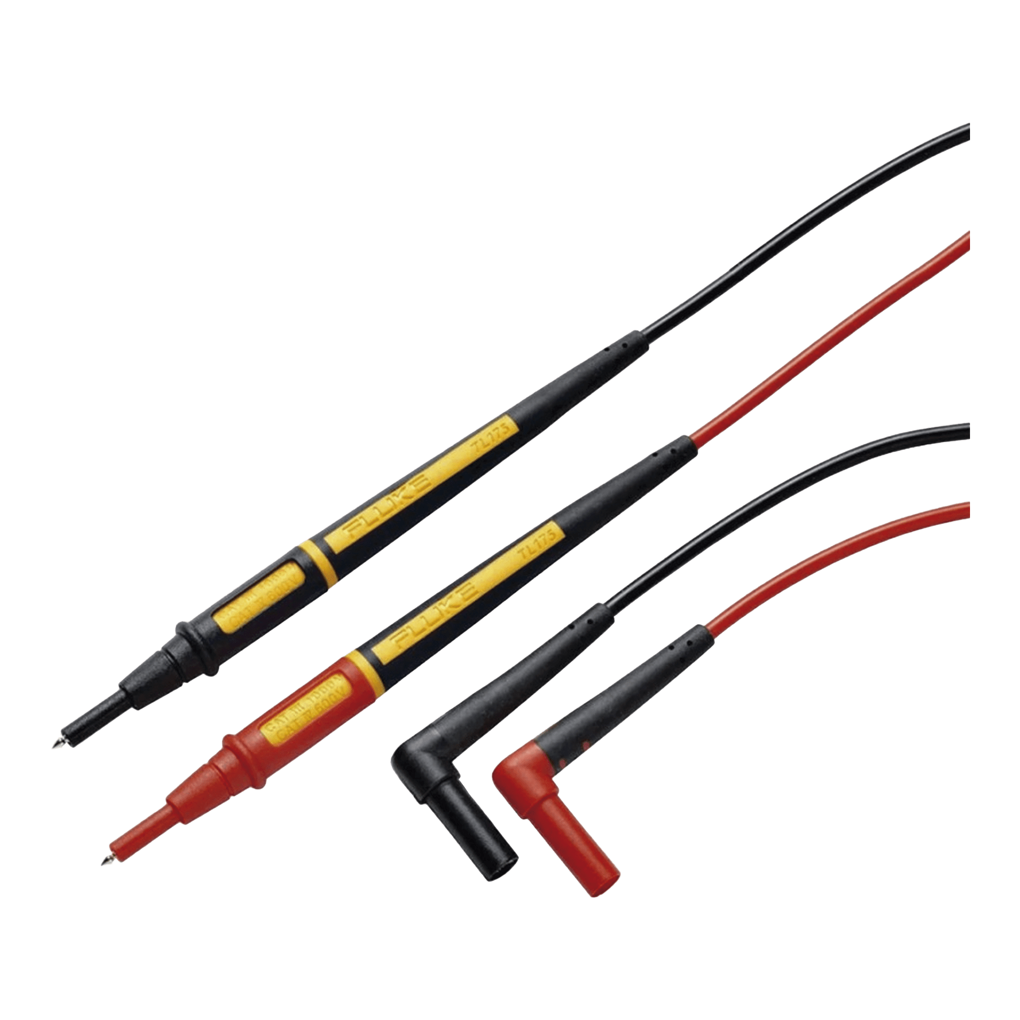 Puntas de Prueba TwistGuard™ con Cables de Silicona con Doble Aislamiento, CAT II, CAT III, CAT IV TL175