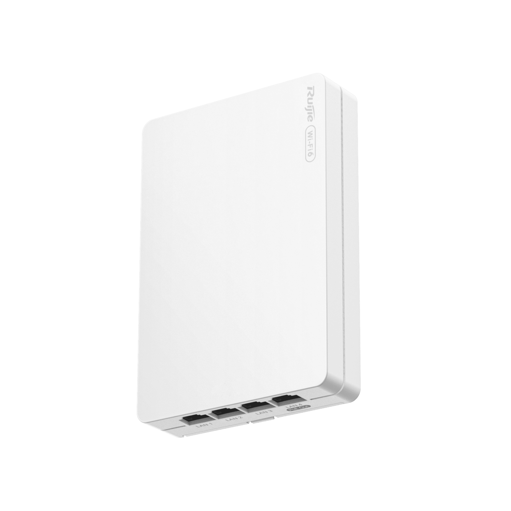 Punto de Acceso Mesh Wi-Fi 6 para interior en pared, hasta 320 usuarios ideal para Hotelería u Oficina. RG-RAP62-WALL