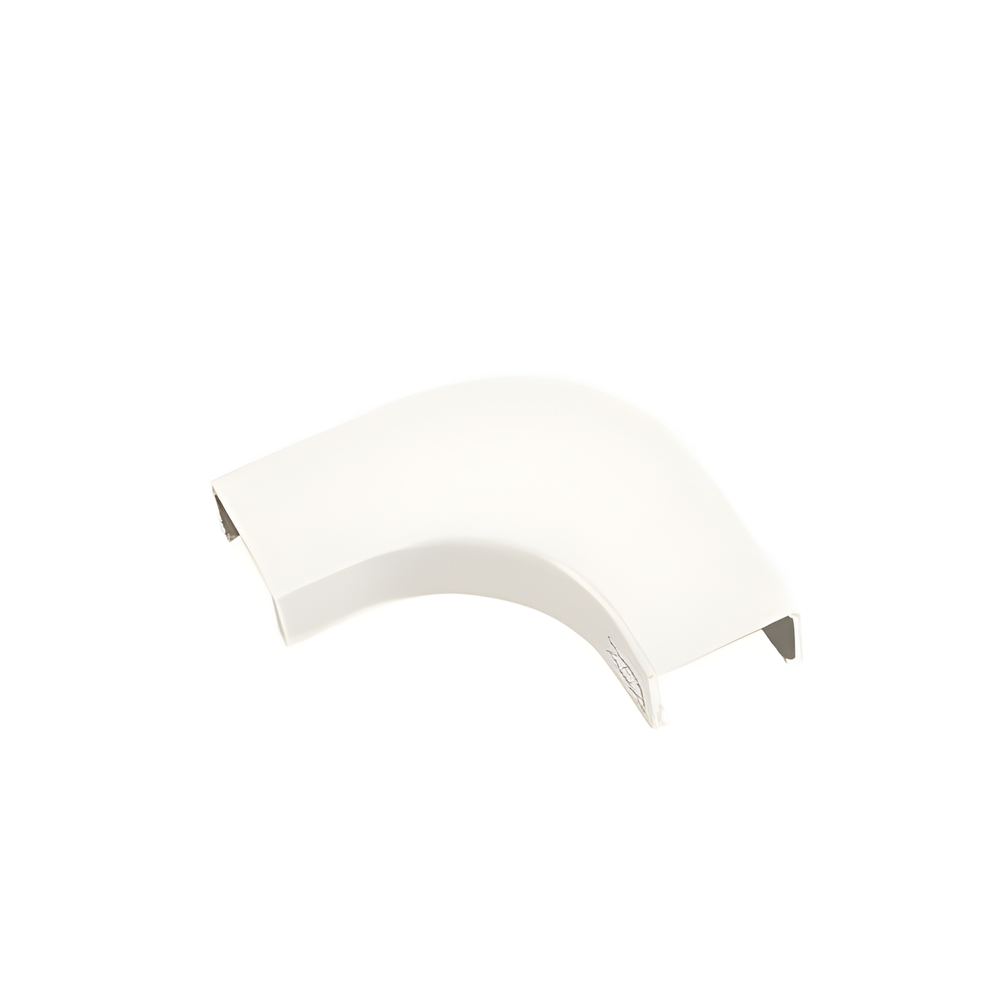 Curva de radio controlado, para uso con canaleta LD10, material ABS, Color Blanco RAFC10WH-X