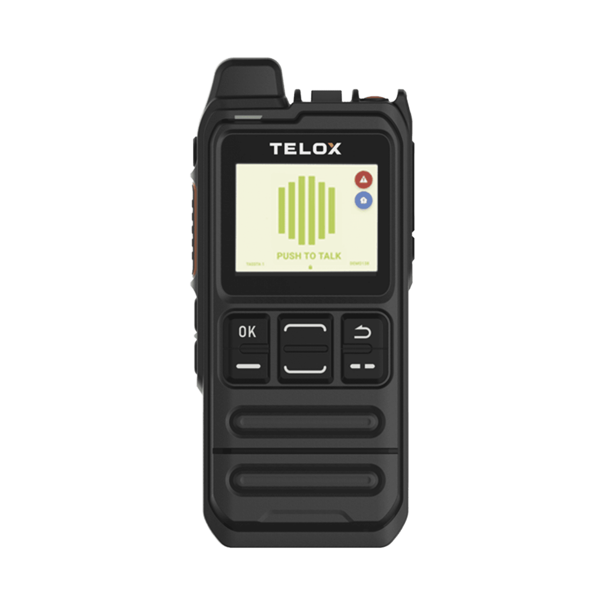 Radio PoC LTE WiFi compacto y portátil compatible con TASSTA (Requiere licencia TFLEXPTT) MT100
