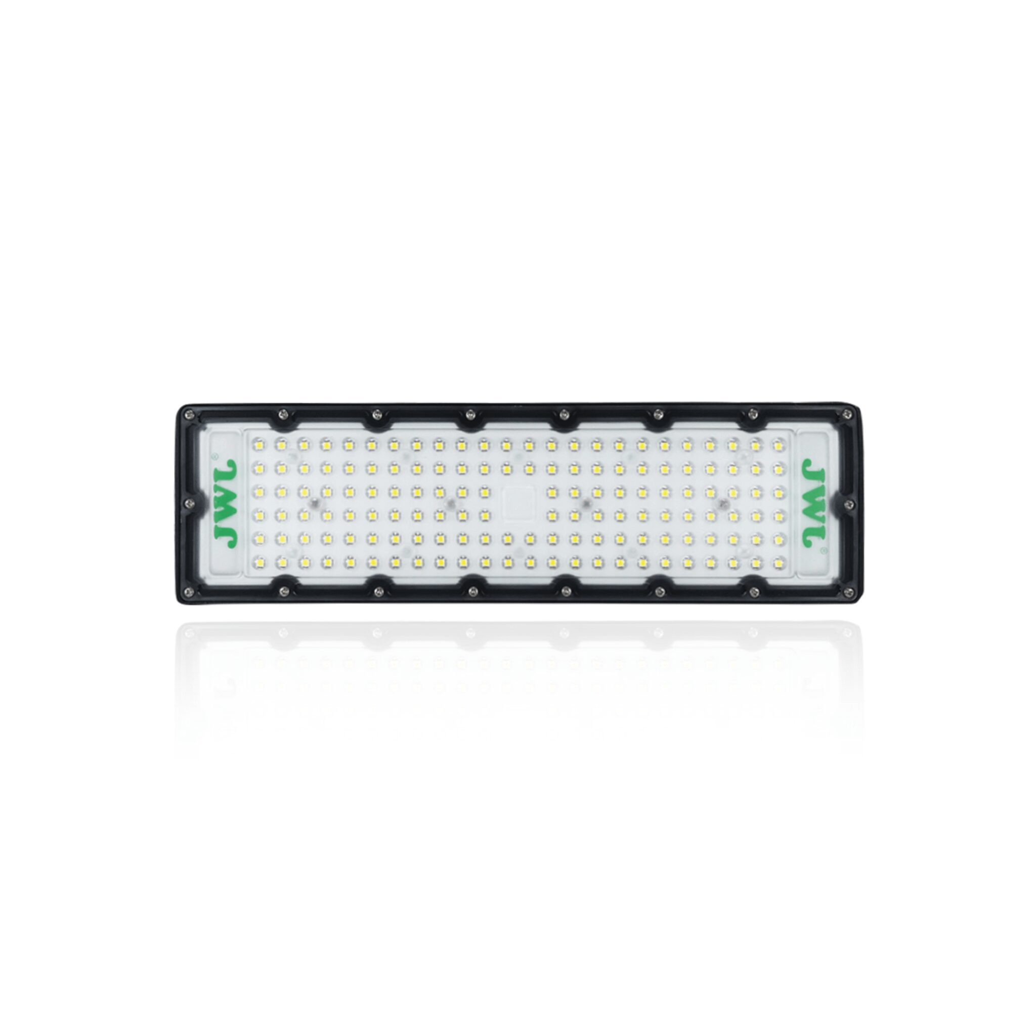 Reflector LED 100 W /350 x 100 mm / 85 - 265 Vca~ 50/60Hz / TCC 6 500 K / Uso en exterior. JLRE-P100