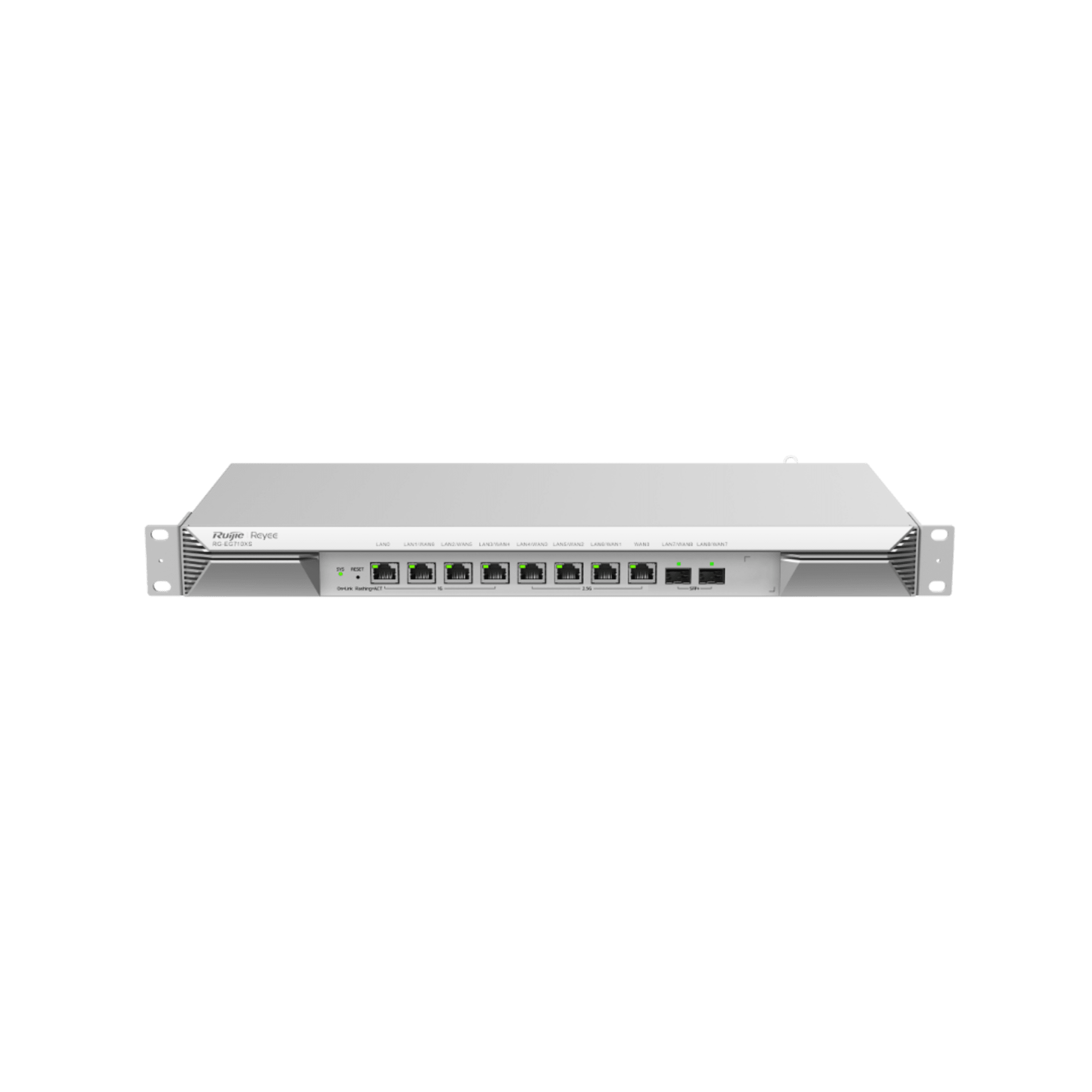 Router Balanceador con Función SD-WAN, Hasta 9 Servicios de Internet y hasta 700 clientes con desempeño de 3 Gbps RG-EG710XS
