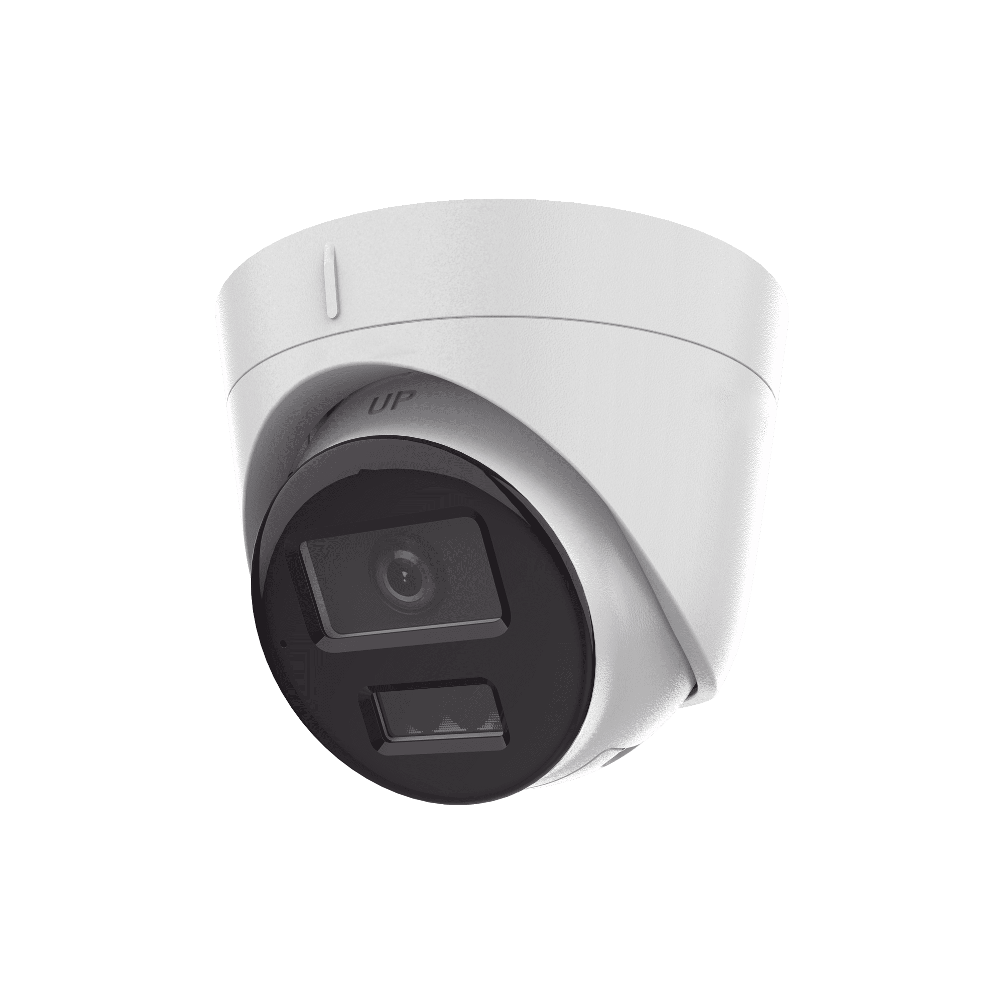 [SIN MARCA O LOGO][Dual Light] Turret IP 4 Megapixel / Lente 2.8 mm / 30 mts IR + 30 mts Luz Blanca / Micrófono Integrado / ACUSENSE Lite / Exterior IP67 / H.265 / PoE / ONVIF / Micro SD DS-2CD1343G2-LIUF/NEU
