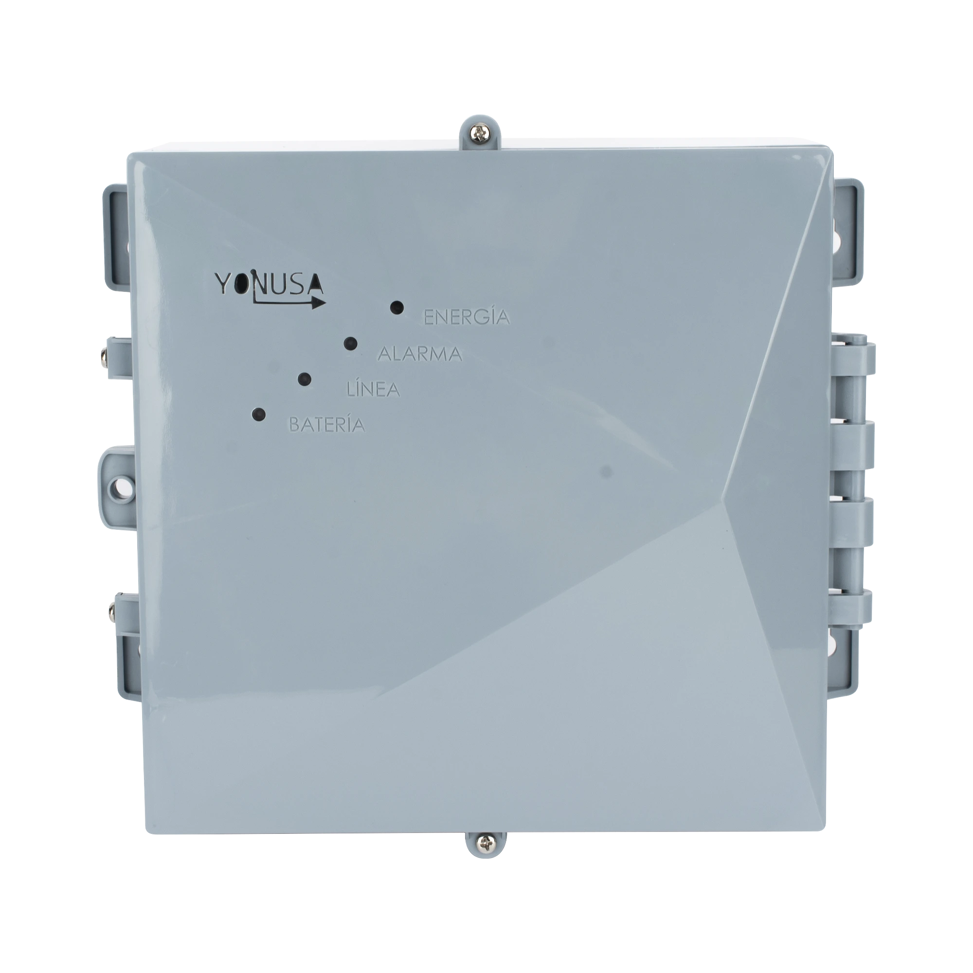 Energizador para Cerco Eléctrico AF-CR / 10,000 Volts / 10,000 Metros Lineales / Alimentación AC 127-220V o Solar / Control Remoto RF 433 MHz / Sistema de Alarma Integrado / Salida Auxiliar 12Vdc 1.5A / Respaldo con Batería Interna 4A SYS12000/127AFV3