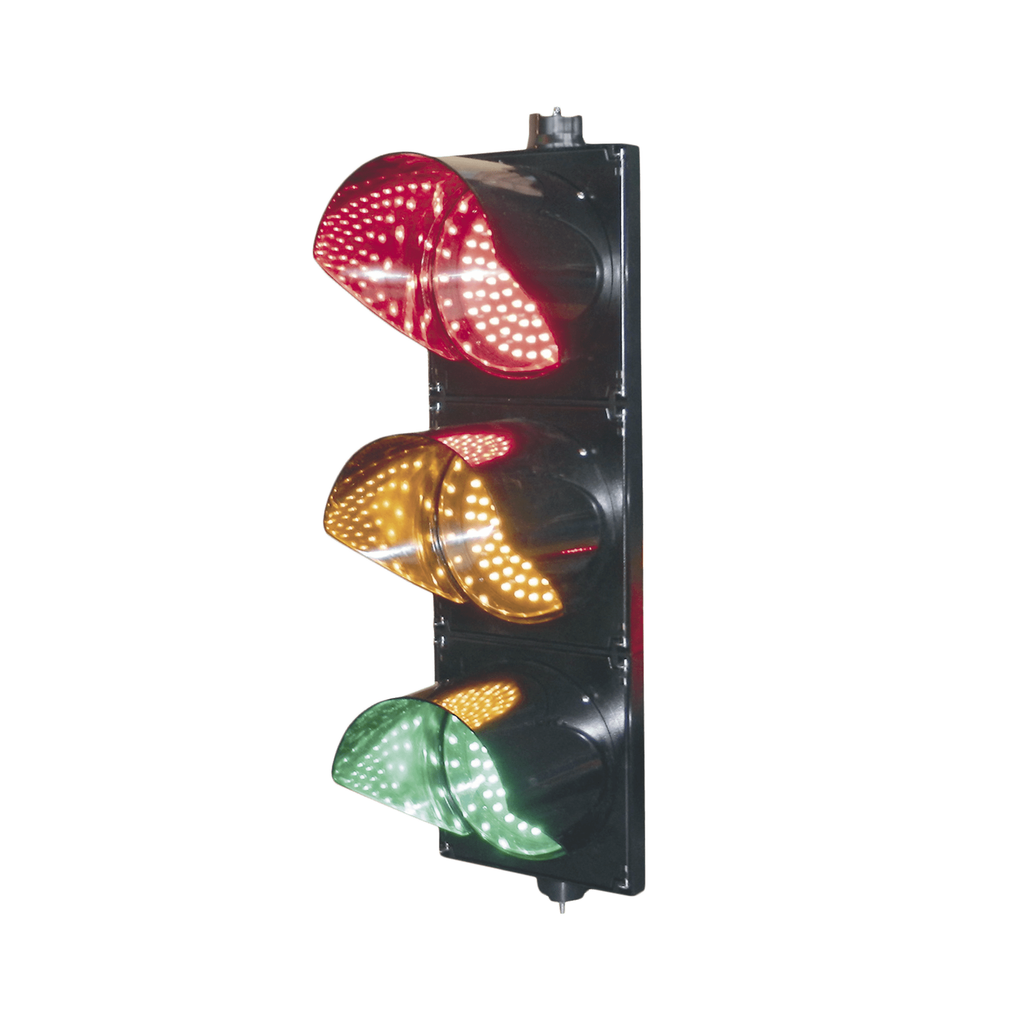 Semáforo / LED / Diametro 300 mm / Rojo, Amarillo y Verde/ Alta intensidad. PRO-LIGHT-LEDT-30