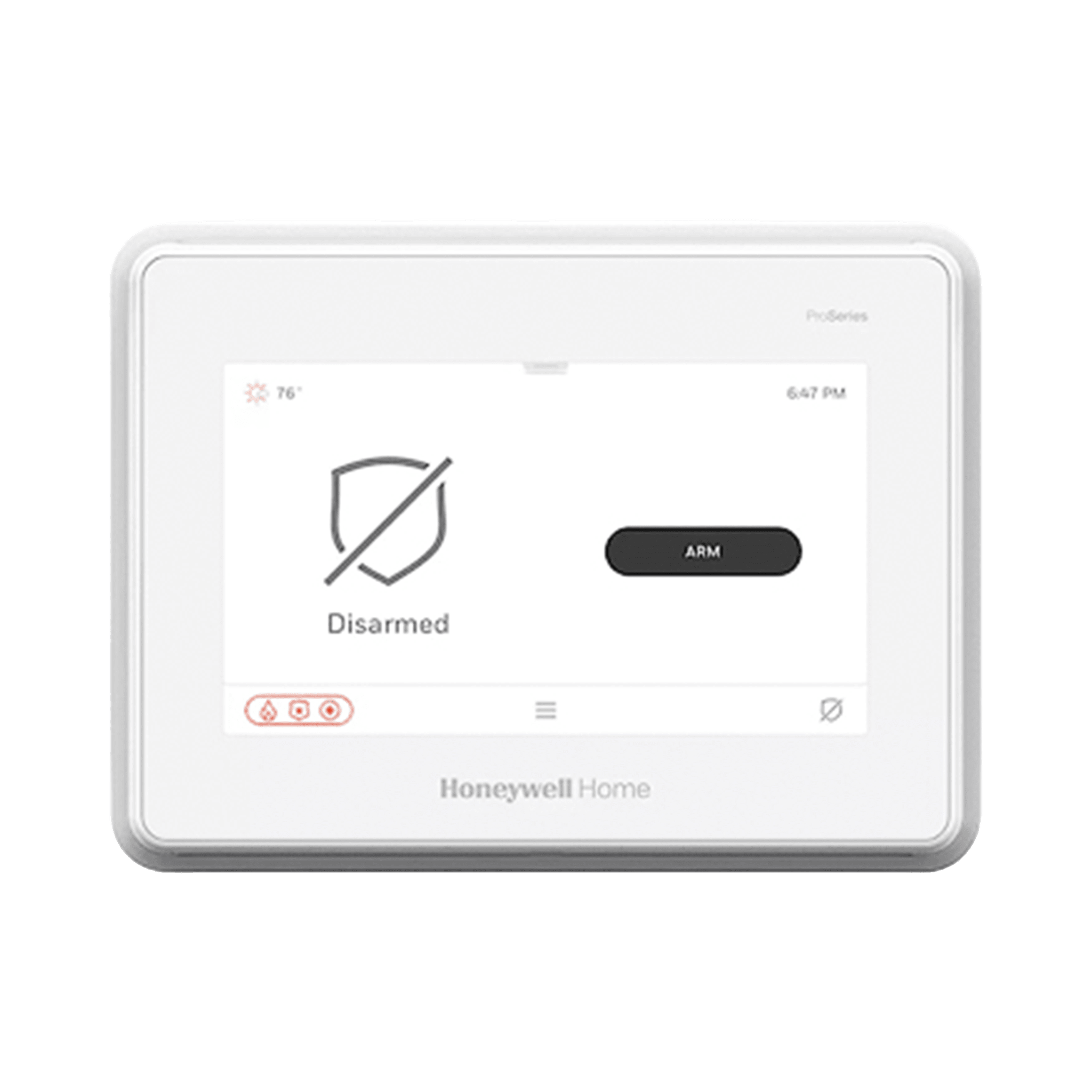 Sistema de Alarma con Pantalla Touch de 7" Compatible con sensores Inalambricos DSC, Bosh, 2GIG,ITI y Serie 5800 agregando el modulo PROTAKEOVR1 PROA7FA