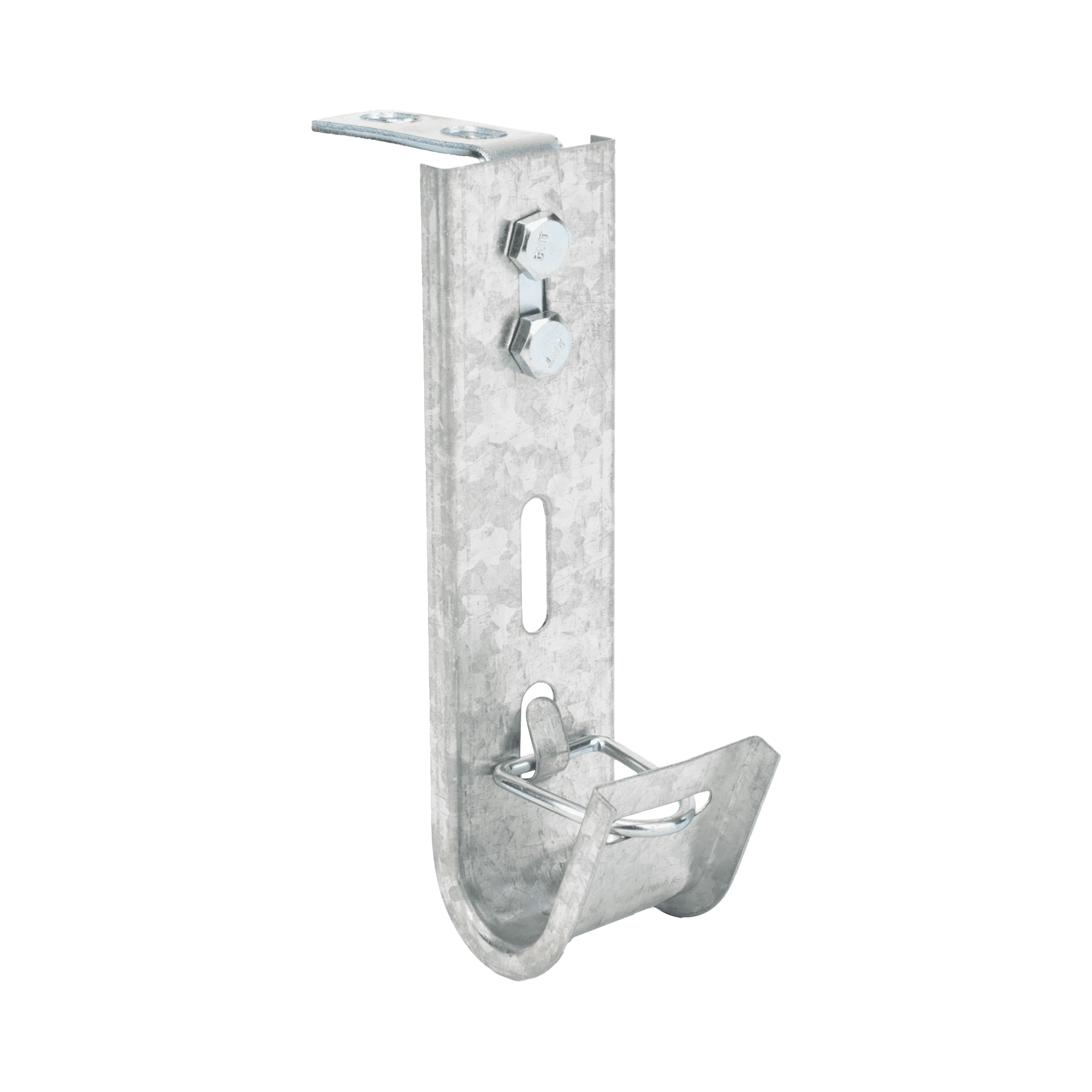 Soporte (Gancho) tipo J-Hook, hasta 7 cables Cat6, ideal para soportar cableado en los espacios de manipulación al aire, Para instalación en interior CH-J25-EZ