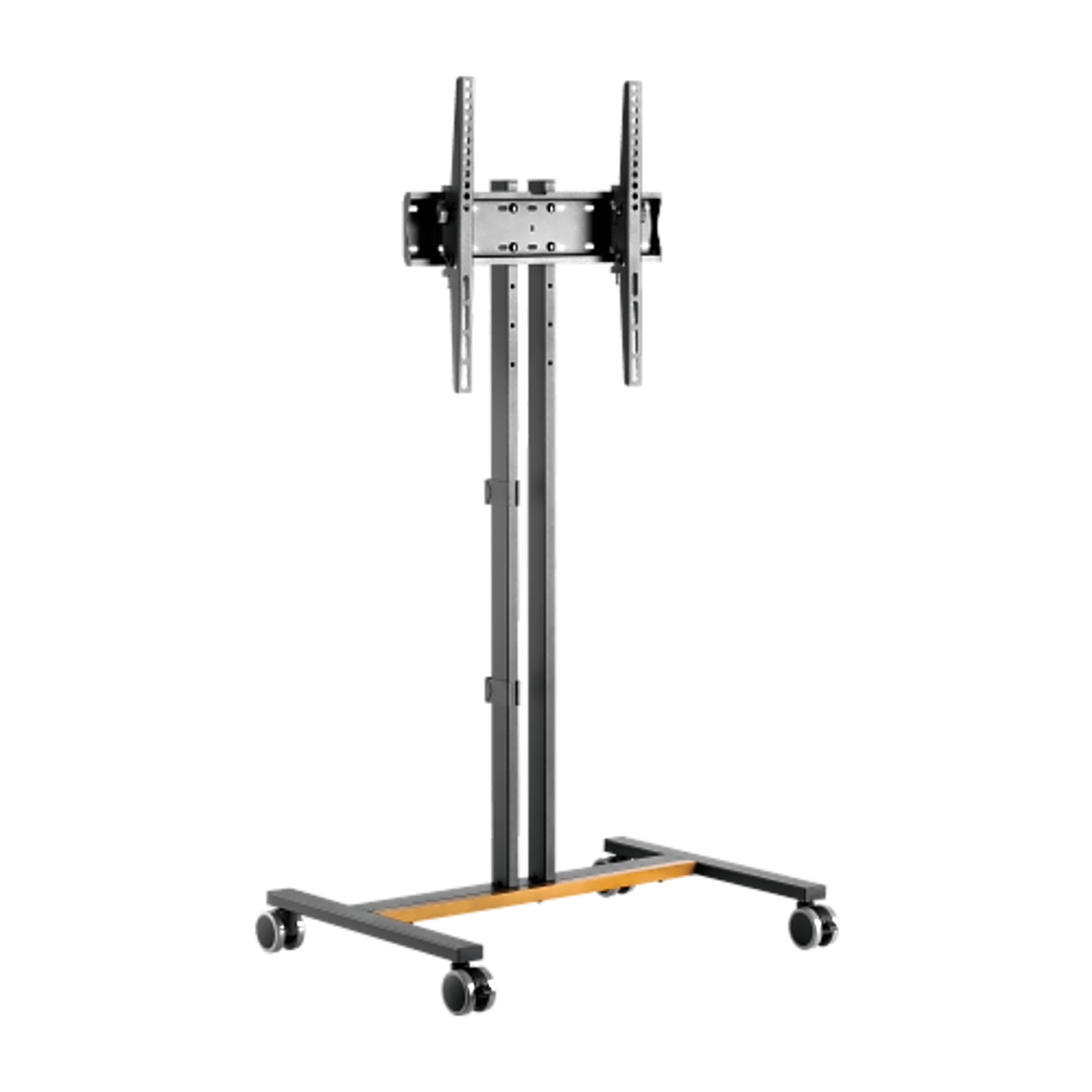 Soporte Móvil para Pantalla | Compatibilidad VESA 200x200 hasta  600x400 / Ruedas con Frenos / Ajuste de Altura y Ángulo / Soporte para TV de hasta 55 Pulgadas / Capacidad de Peso 35 kg FS47-44T-01W