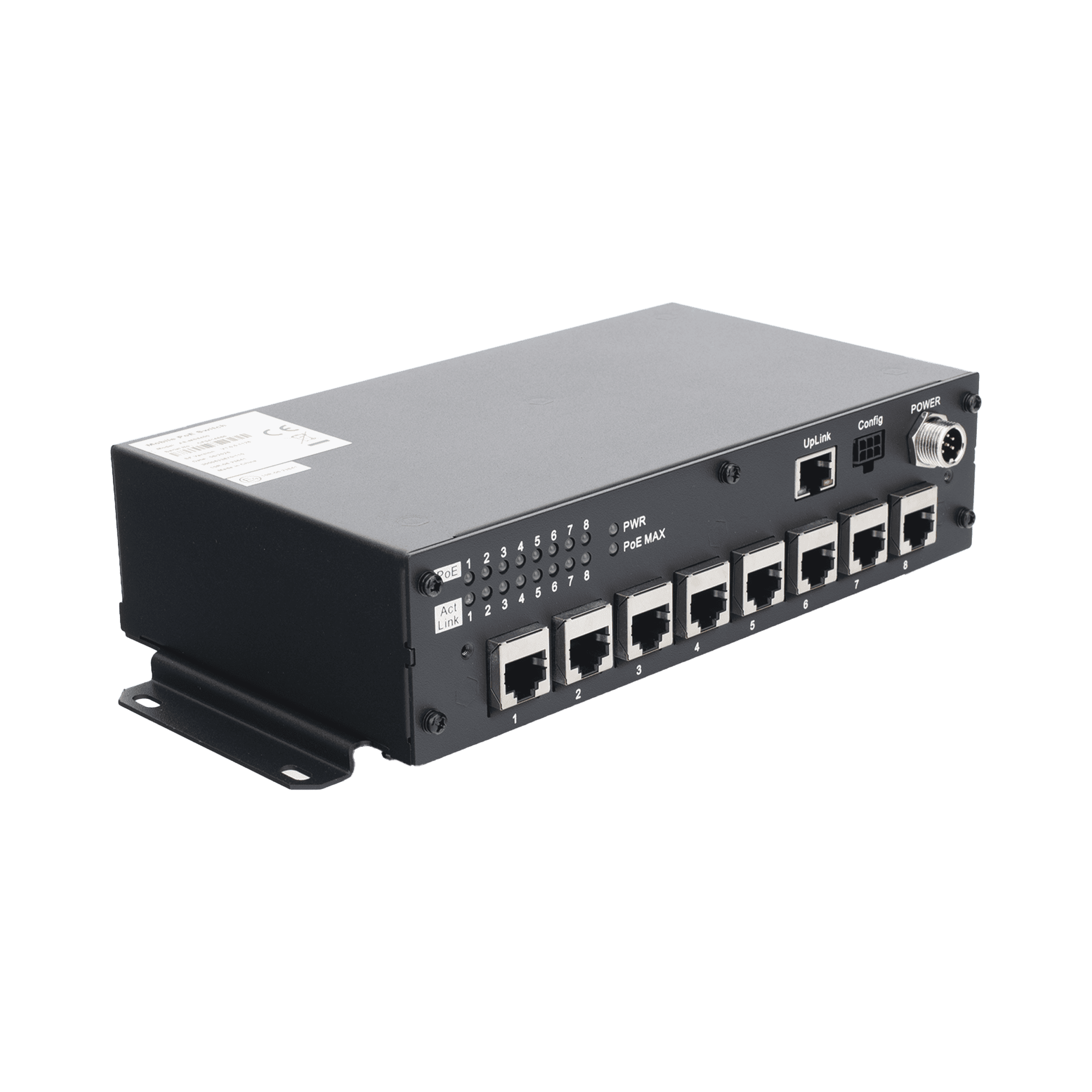 Switch PoE para Soluciones Moviles / Conexión RJ45 AE-MS8400(RJ45/8)