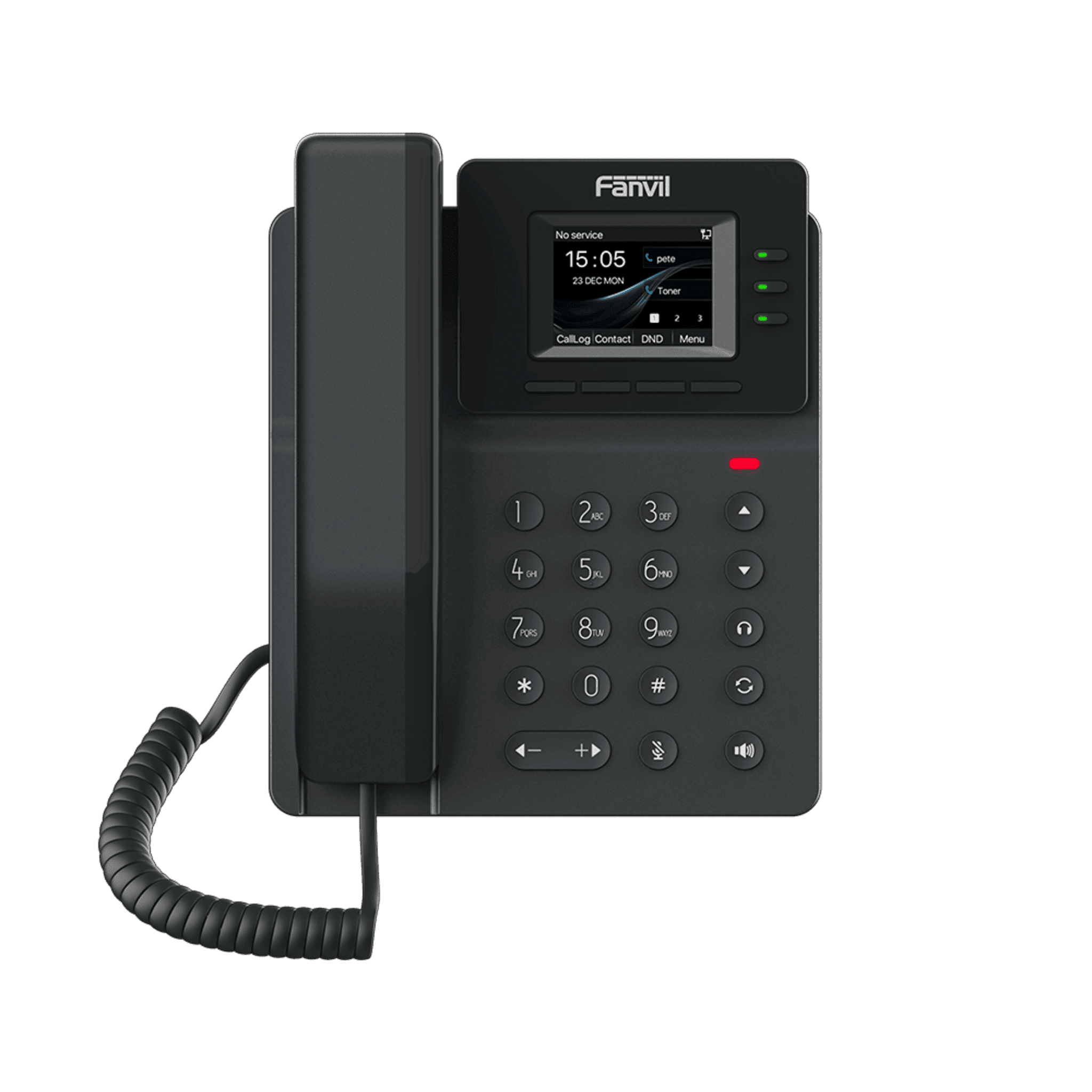 TELEFONO IP WI-FI PANTALLA A COLO 2.4 , 4 LINEAS SIP, CONFERENCIA 6 VIAS V60W