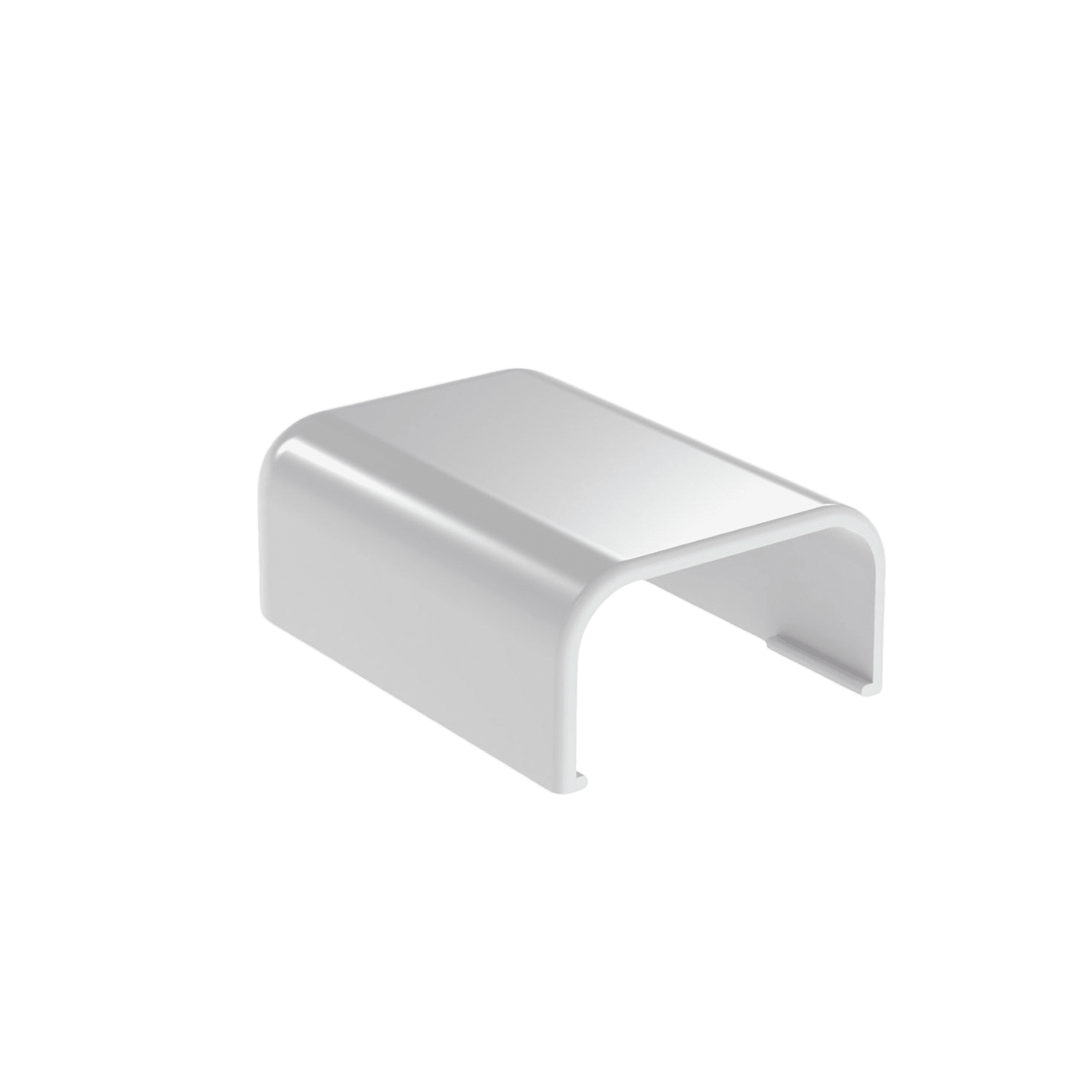 Tapa Final, para uso con canaleta LD5, material ABS, Color Blanco ECF5WH-E