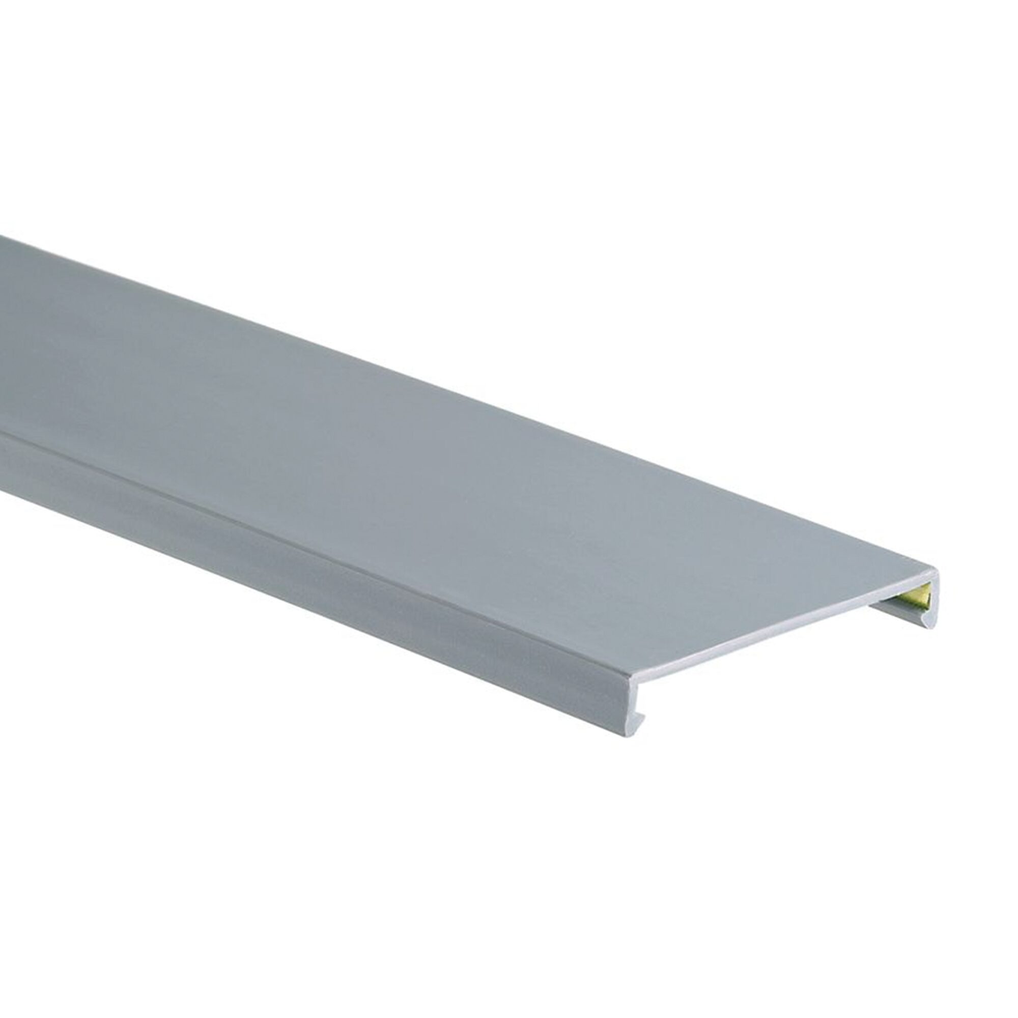 Tapa para Canaleta Ranurada Tipo H, de 2 in de Ancho, 1828.8 mm de Largo, Color Negro HC2LG6