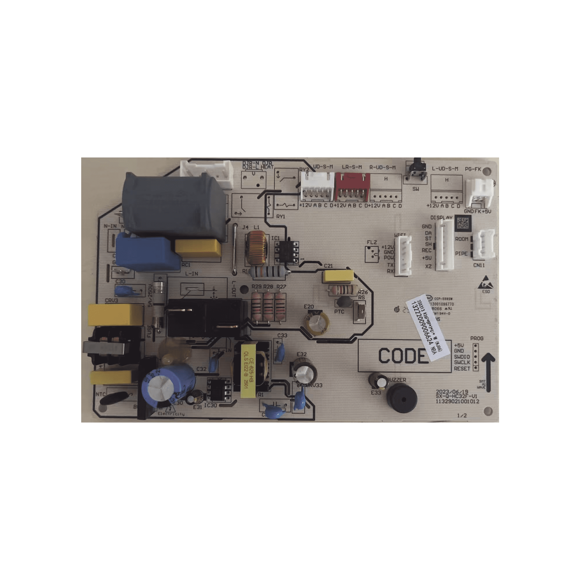 Tarjeta Interna de evaporador para CHIR3212k110 11222003004332