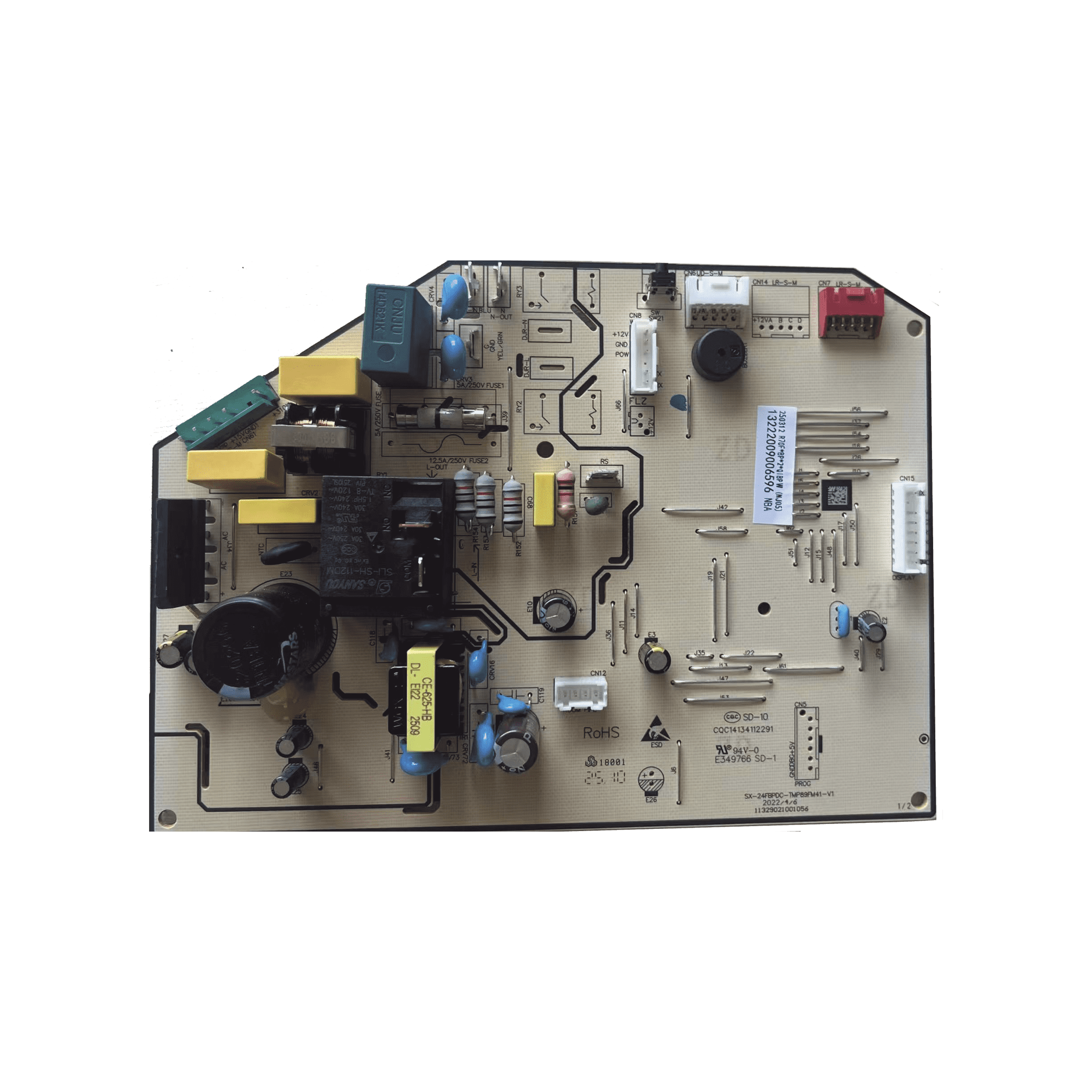 Tarjeta Interna de evaporador para CHIR3224K220 / CHIR3230K220 11222003003816