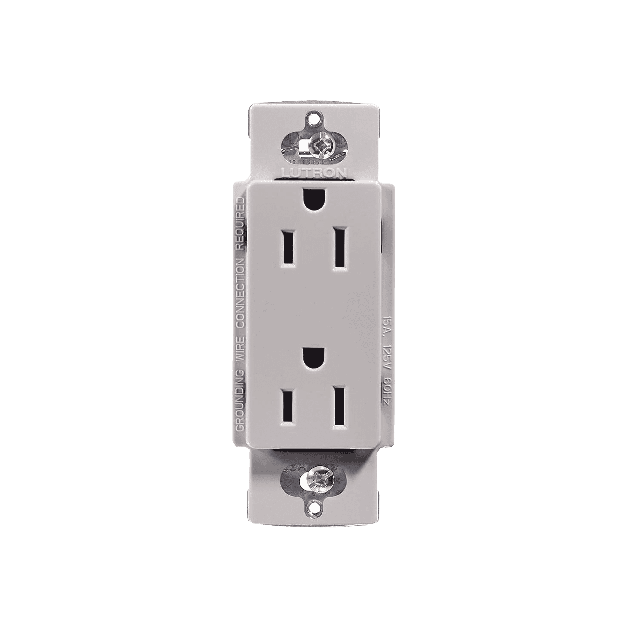 Tomacorriente 125V 15A resistente a manipulaciones. CAR15GRS