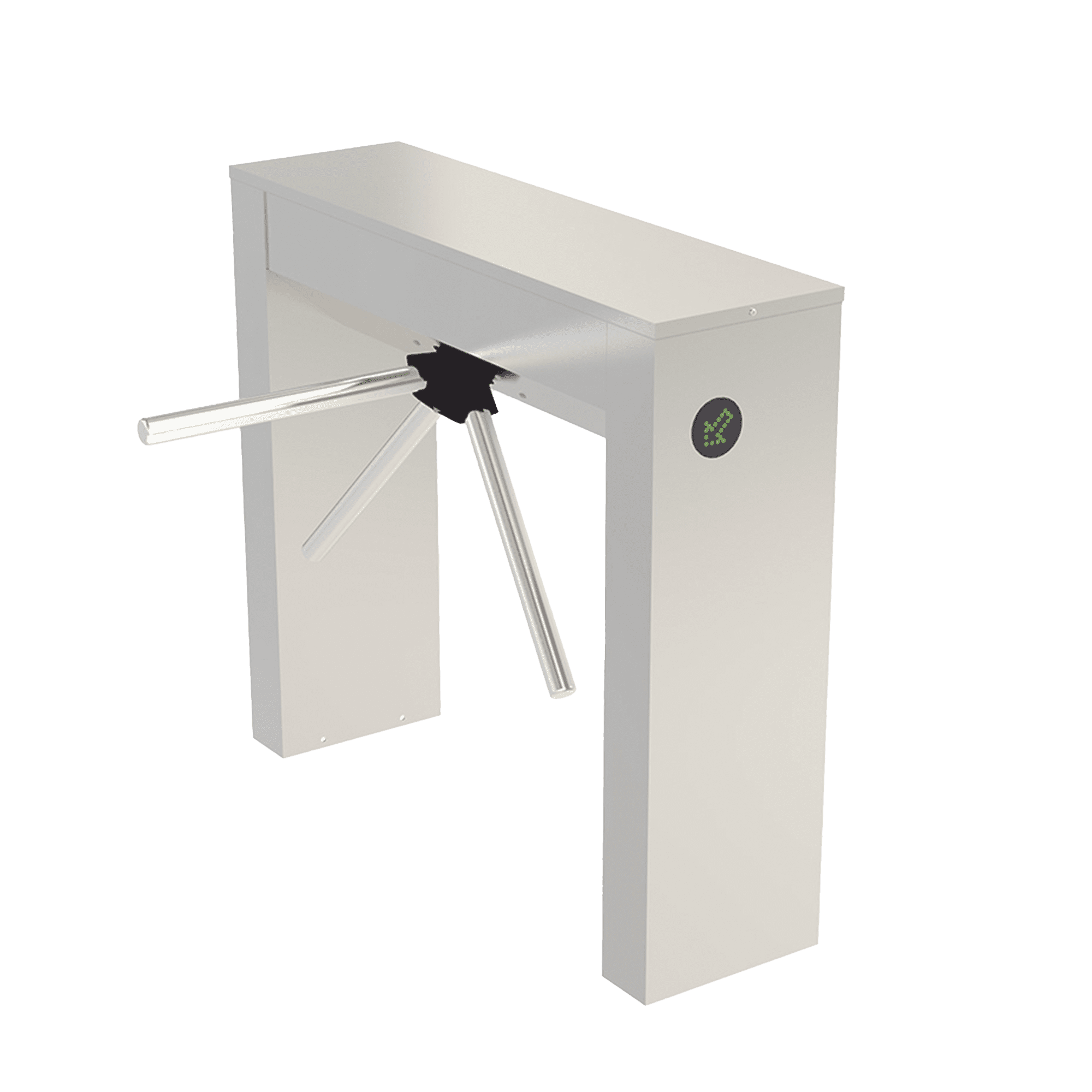 Torniquete Trípode Bidireccional de Acero Inoxidable Con Indicadores de Paso / Para Aplicaciones de Interior y Exterior Protegido / Tipo Puente 700EN1S