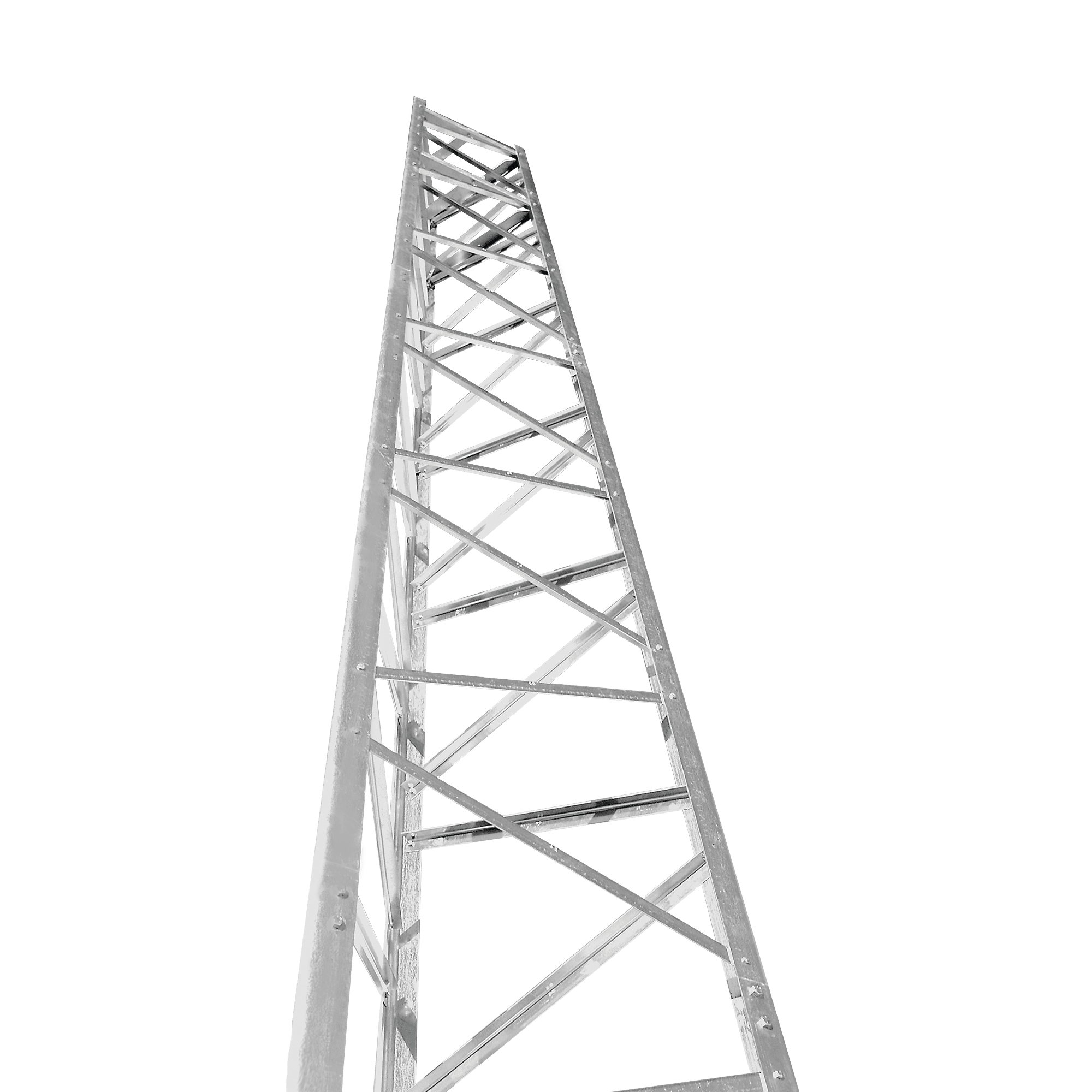 Torre Autosoportada TITAN T-300 de 26.8 metros (88 pies) con Base. TRY-T-88-T300