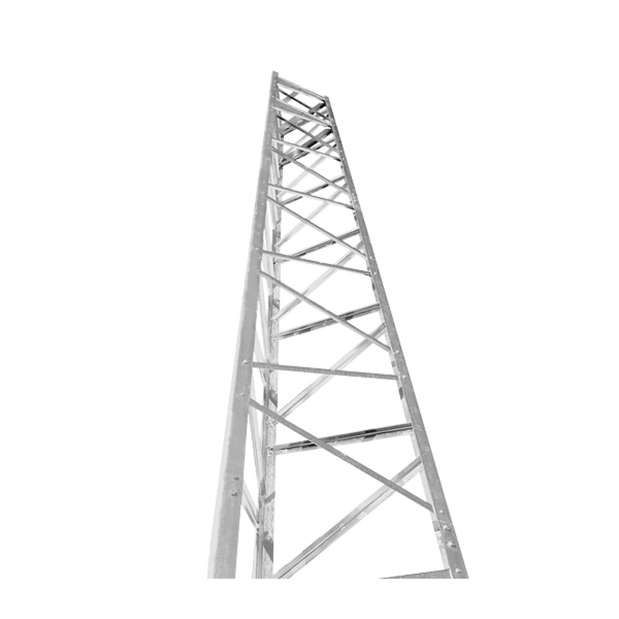 Torre Autosoportada. 24ft (7.3m) Titan T300 Galvanizada (incluye anclaje) TRYT24T300