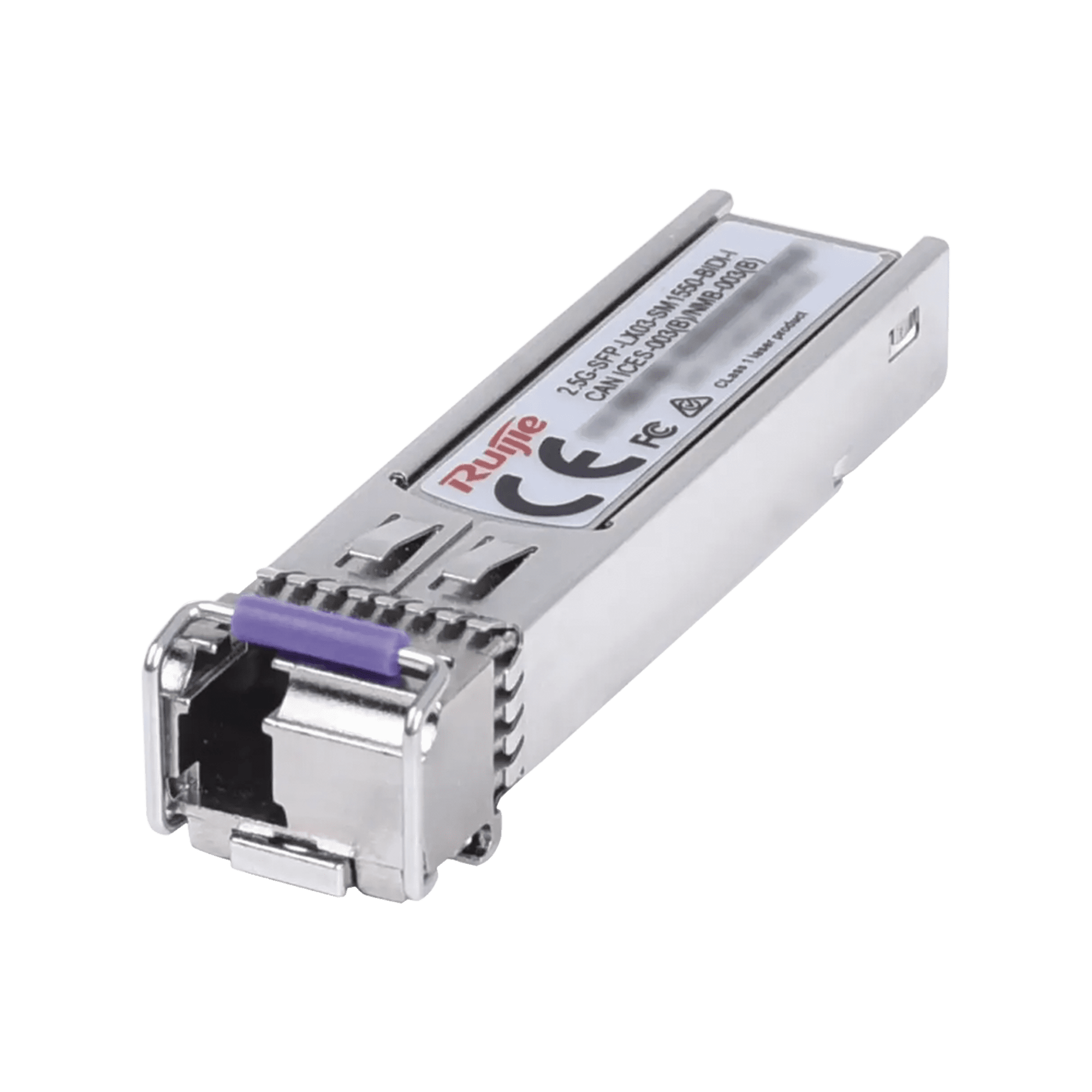 Transceptor Lado (B) un Hilo BiDi  SFP 2.5Gb LC Monomodo Tx 1550nm / Rx 1310nm, hasta 3km 2.5G-SFP-LX03-SM1550-BIDI-I