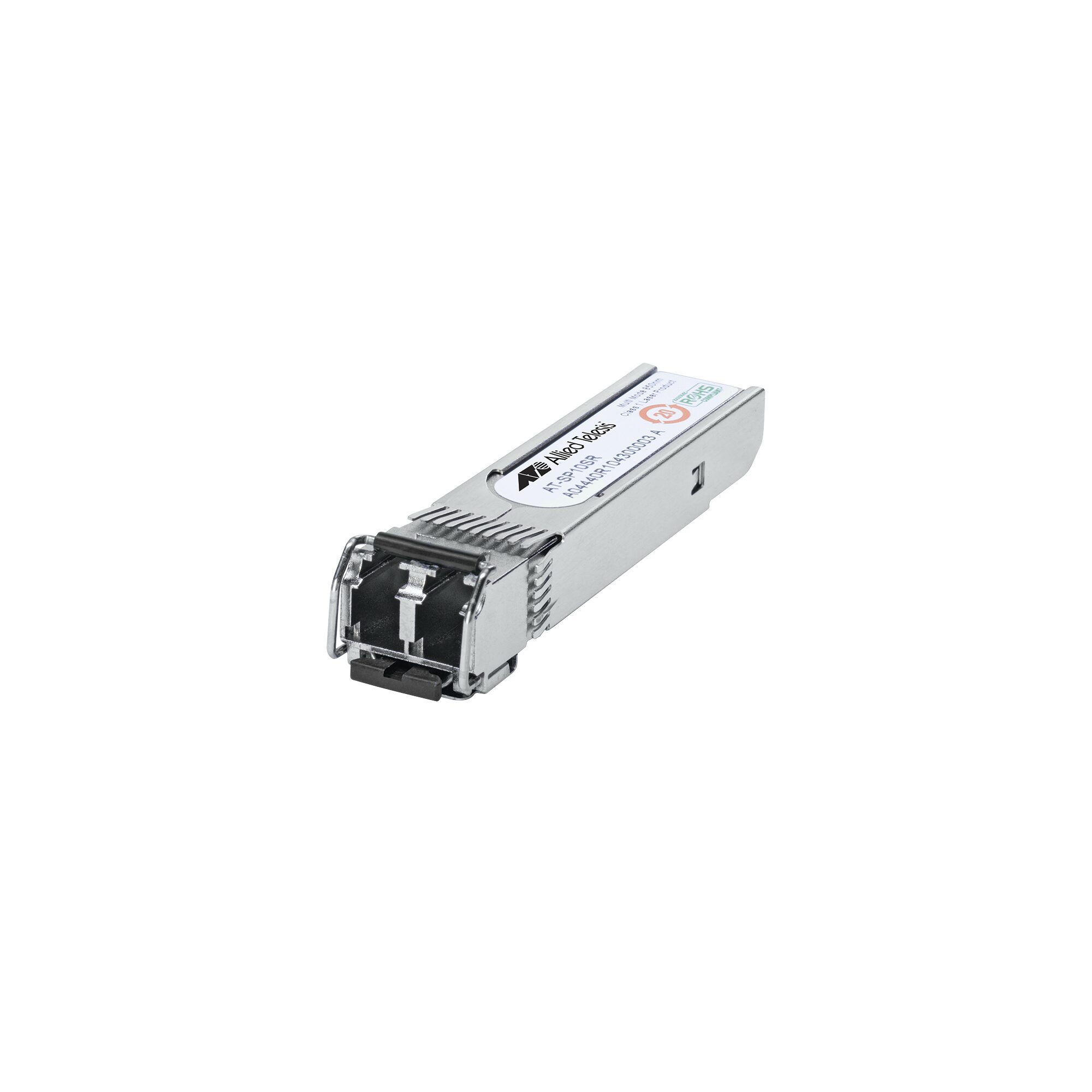 Transceptor MiniGbic SFP+ Multimodo 10G-SR, distancia 300 m conector LC AT-SP10SR