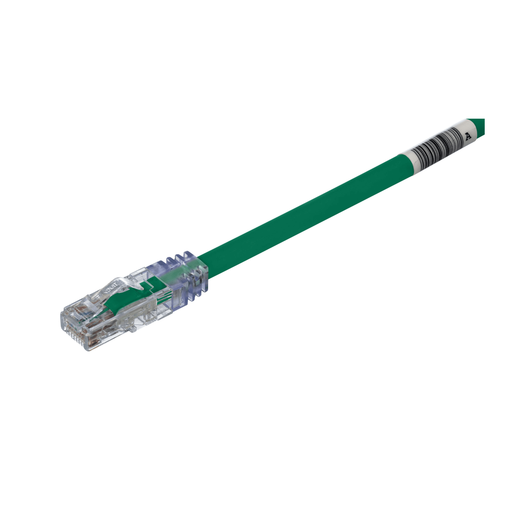 Cable de Parcheo UTP, Cat6A, 24 AWG, CM, Color Verde, 10ft UTP6AX10GR
