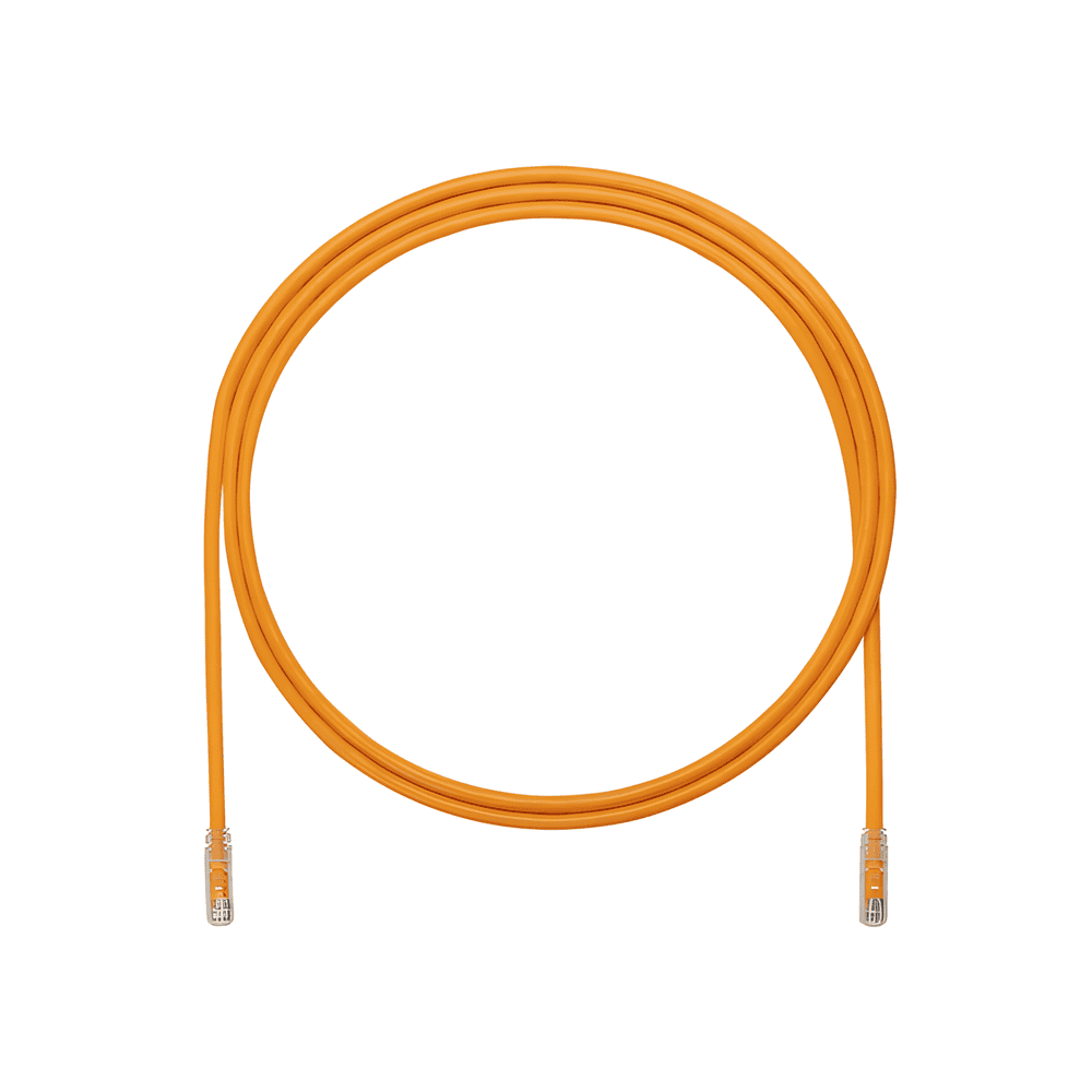 Cable de Parcheo UTP, Cat6A, 24 AWG, CM, Color Naranja, 5ft UTP6AX5OR