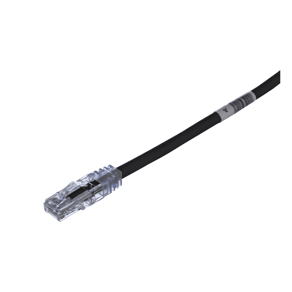 Cable de Parcheo TX6, UTP Cat6, 24 AWG, CM, Color Negro, 7ft UTPSP7BLY