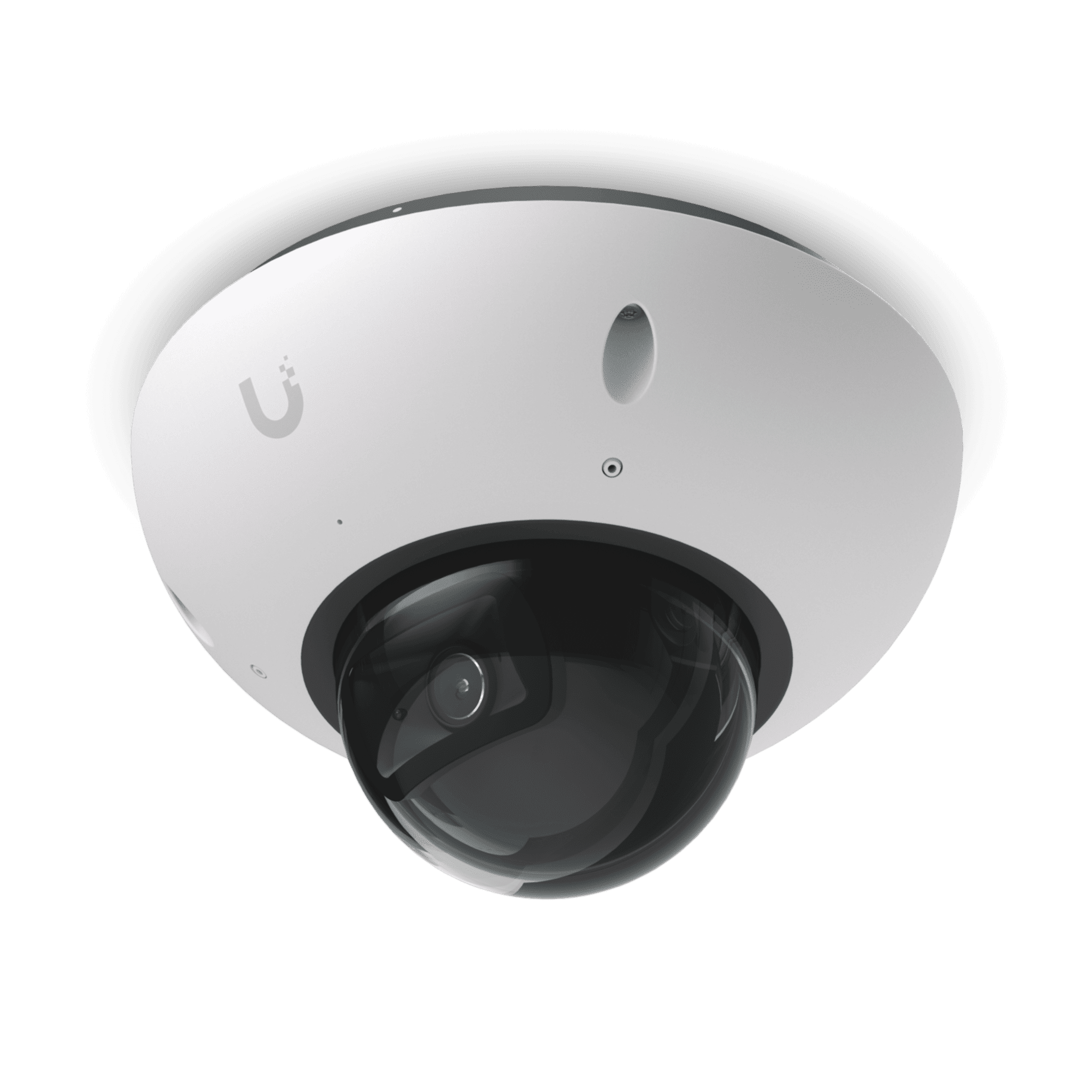 UniFi G6 Dome – Cámara 4K Antivandálica y Todo Clima con Sensor de 8 MP (1/1.8”), Motor de IA Multi-TOPS y Visión Nocturna Infrarroja de Largo Alcance UVC-G6-DOME-W