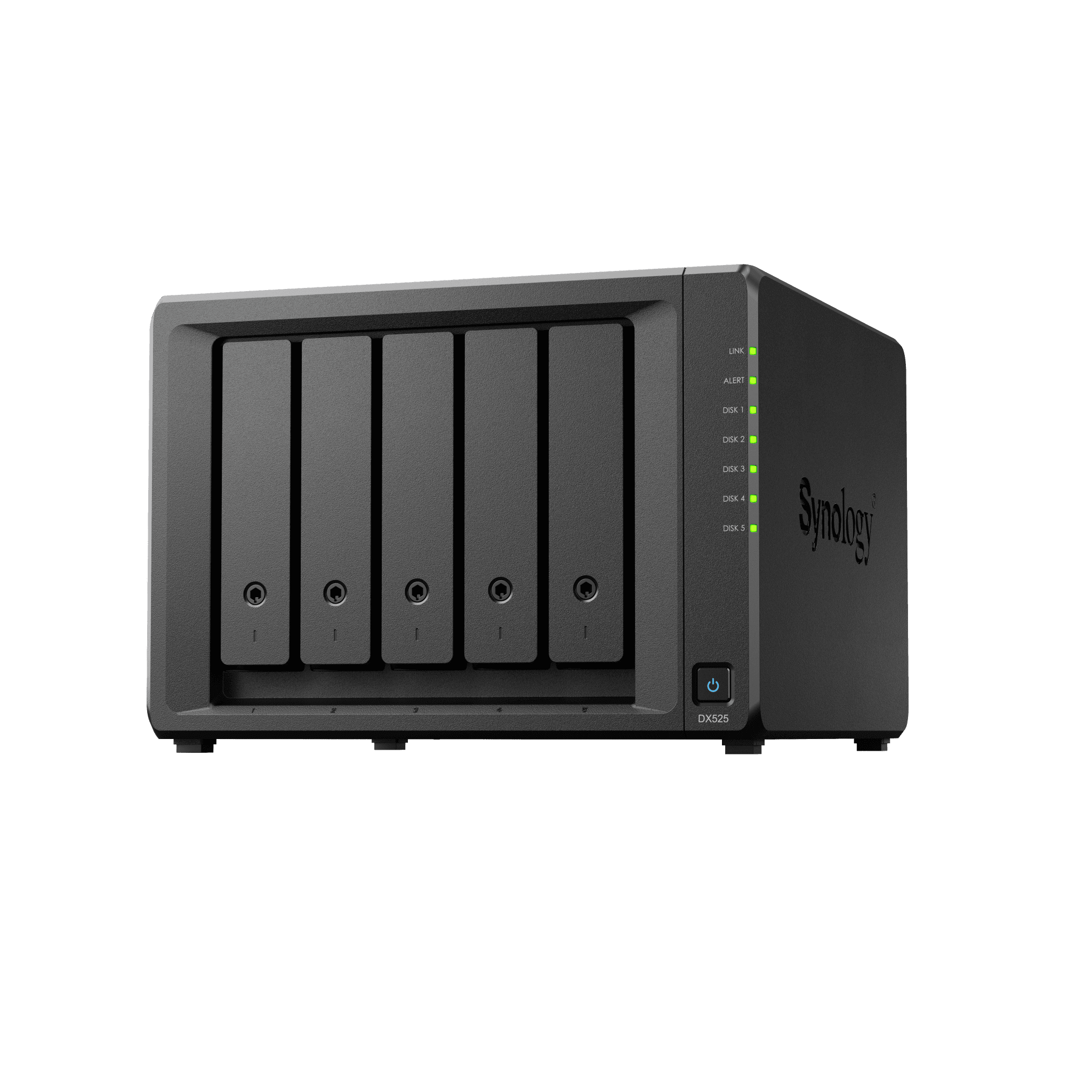 Unidad de Expansión DX525 | 5 Bahías para Unidades 3.5" y 2.5" | Intercambio en Caliente | Compatible con Synology DiskStation. DX525