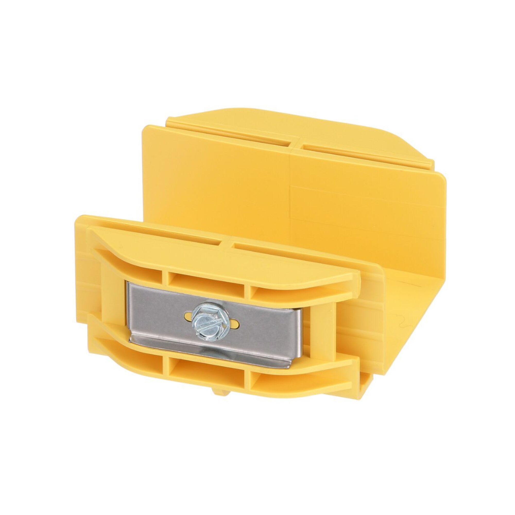 Union Recta "Cople", Para Canaleta FiberRunner™ 2X2, Color Amarillo FBC2X2LYL