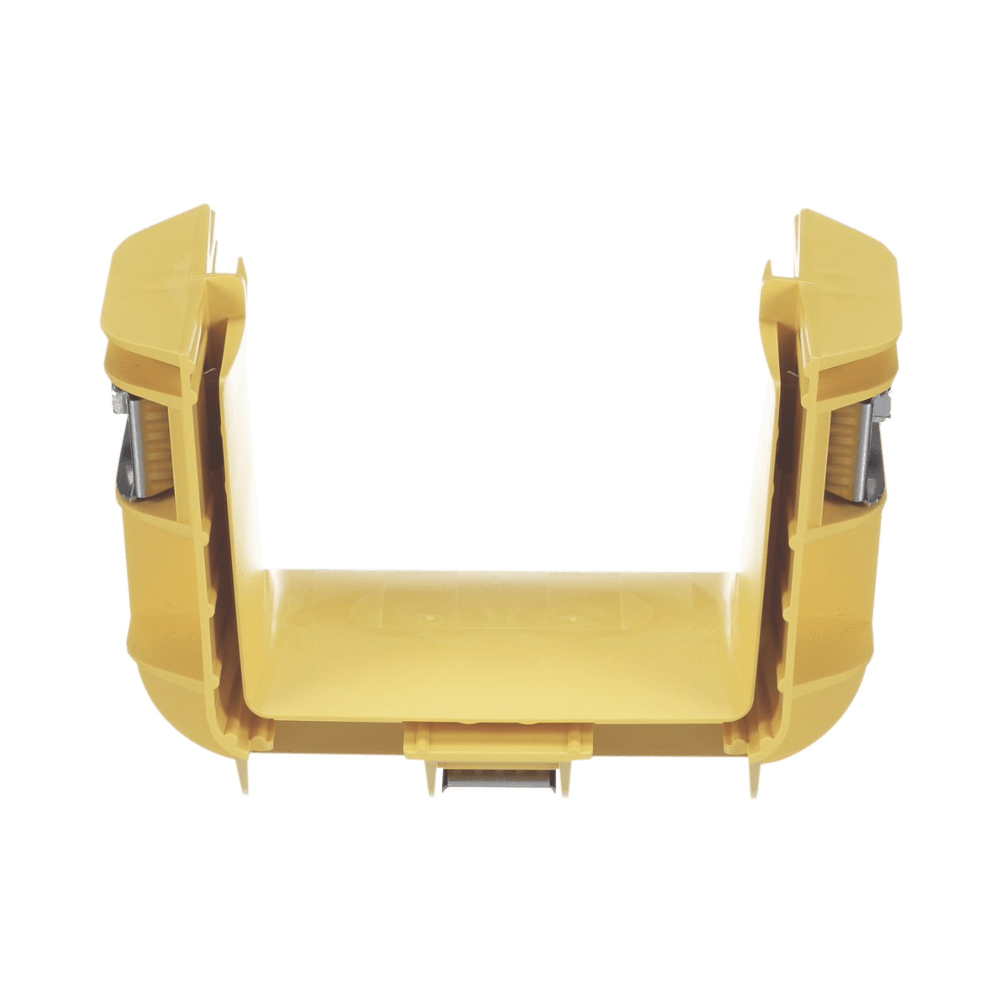 Union Recta "Cople", Para Canaleta FiberRunner™ 4X4, Color Amarillo FRBC4X4LYL