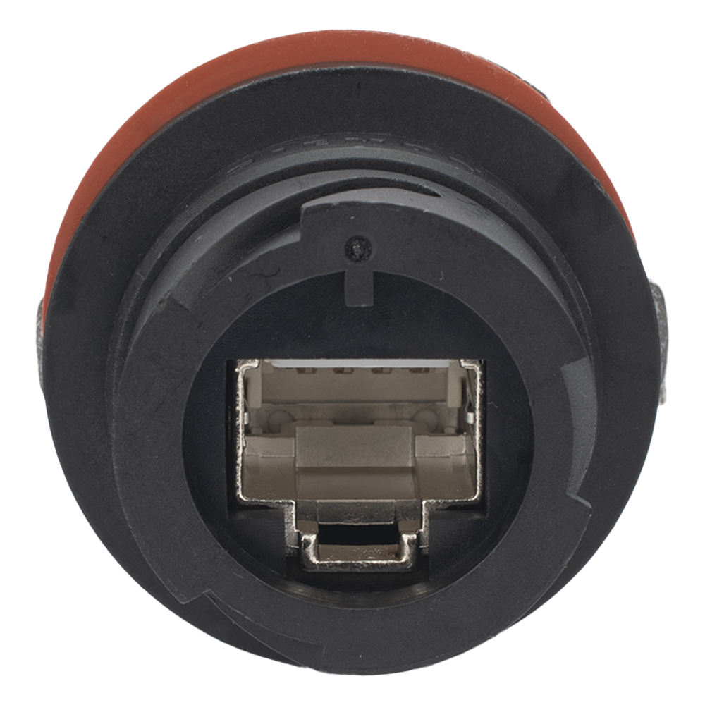 Conector Z-MAX Industrial (Ruggedized), Cat6A, Blindado, Uso Exterior IP66/IP67 XG2-Z6AS